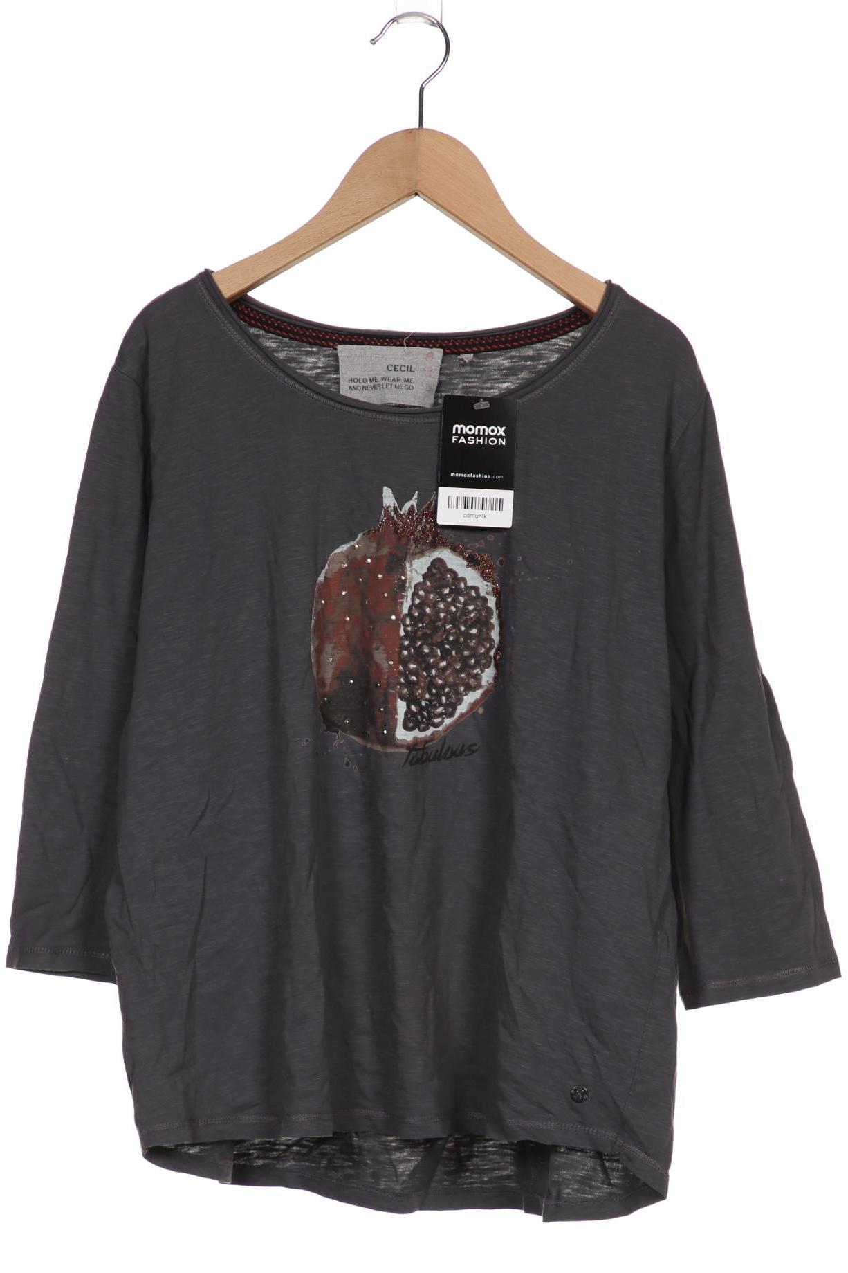 

CECIL Damen Langarmshirt, grau