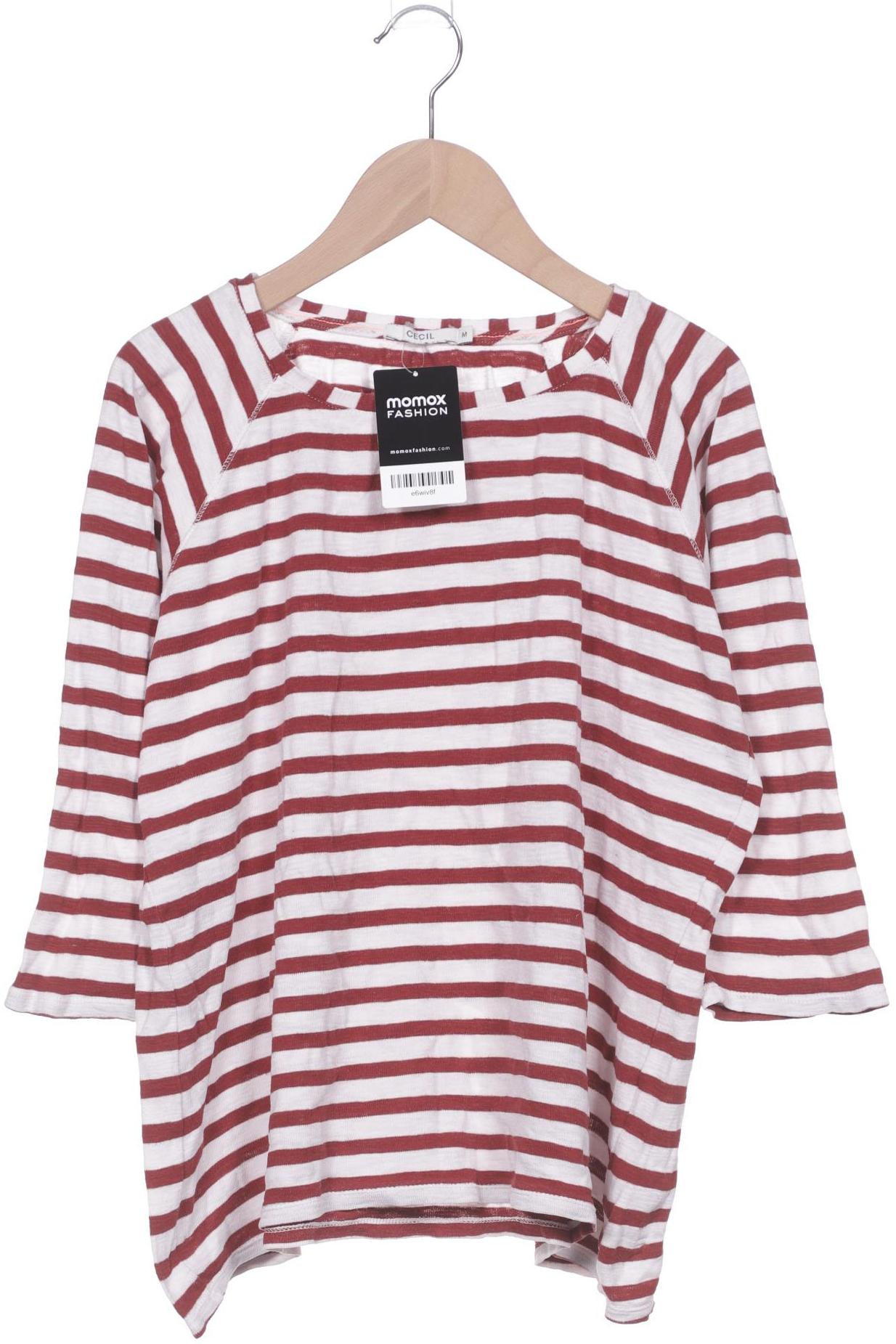 

Cecil Damen Langarmshirt, weiß, Gr. 38