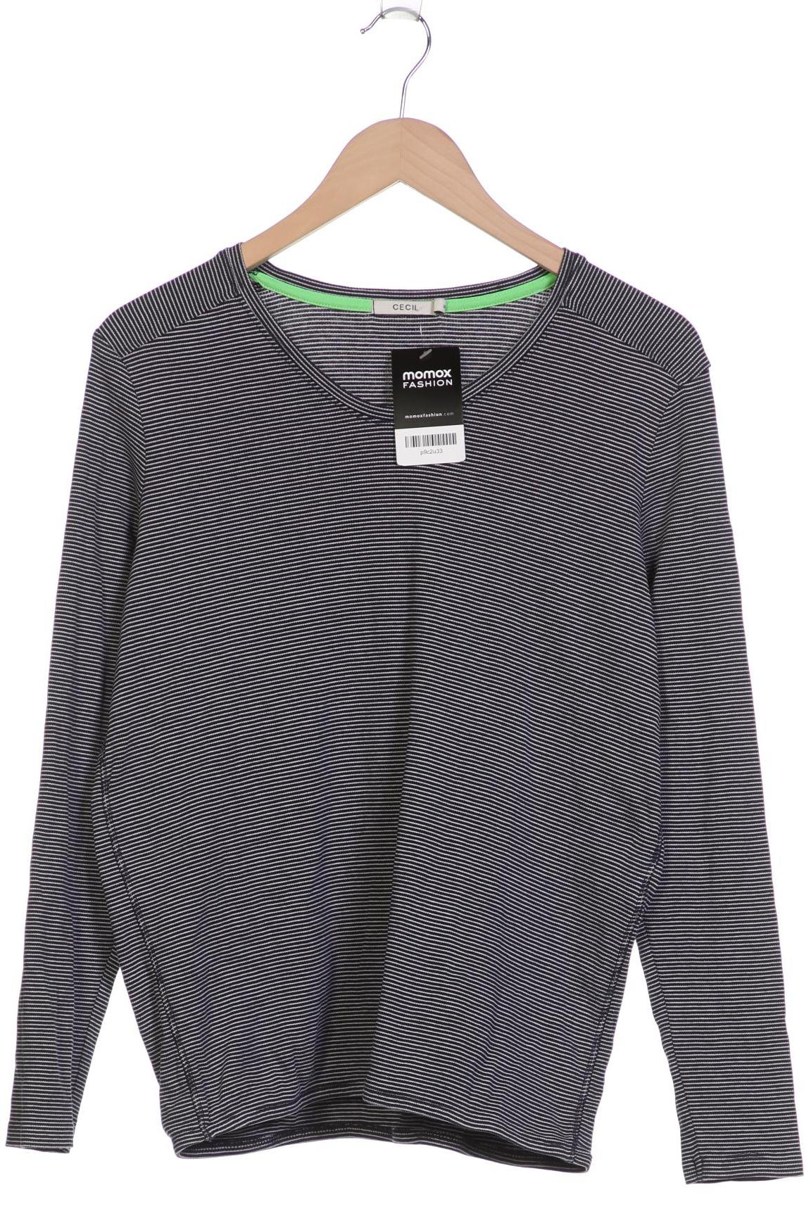 

Cecil Damen Langarmshirt, marineblau, Gr. 36