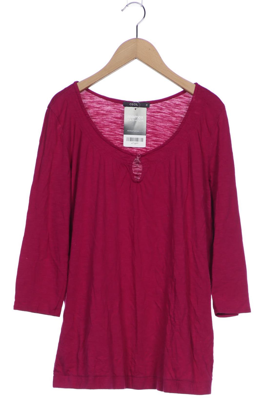 

Cecil Damen Langarmshirt, pink, Gr. 38