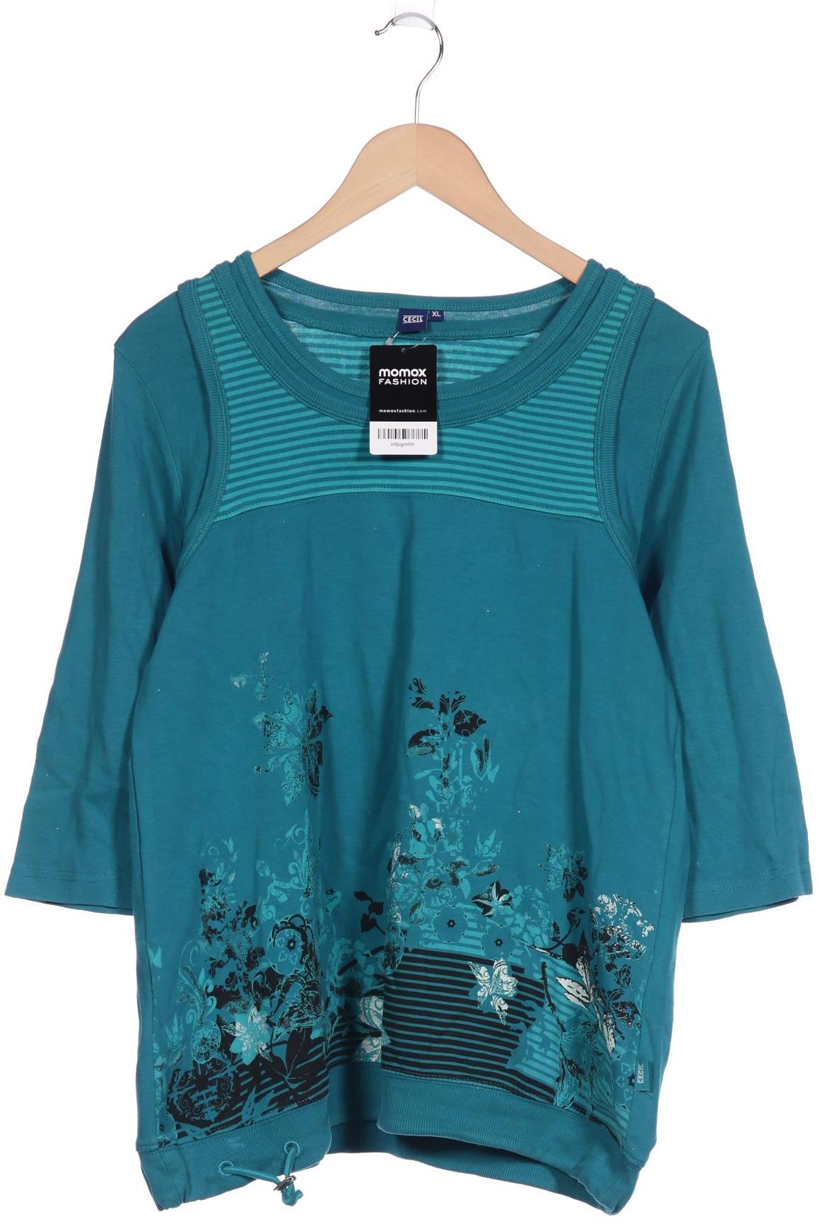 

CECIL Damen Langarmshirt, türkis