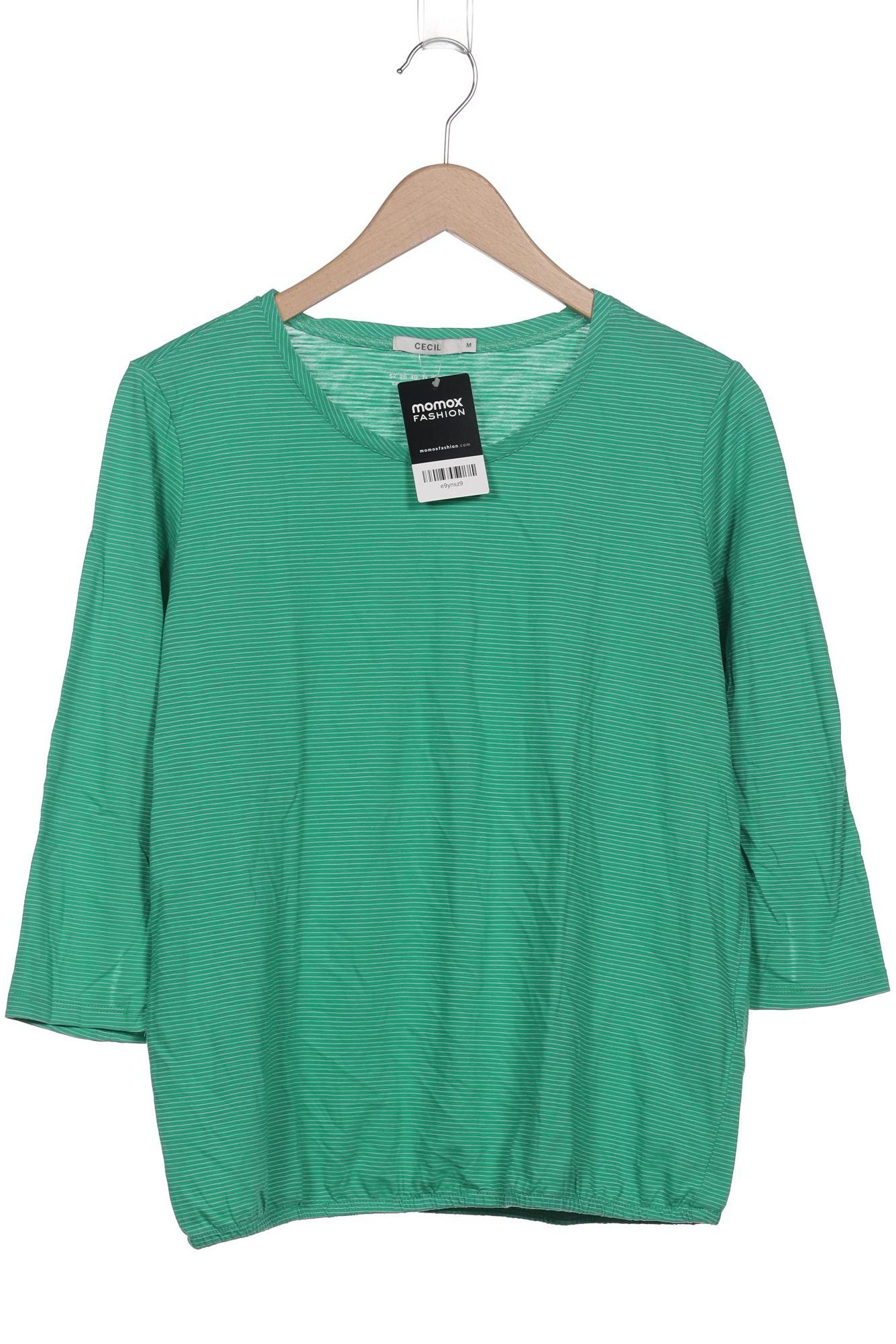 

Cecil Damen Langarmshirt, grün, Gr. 38
