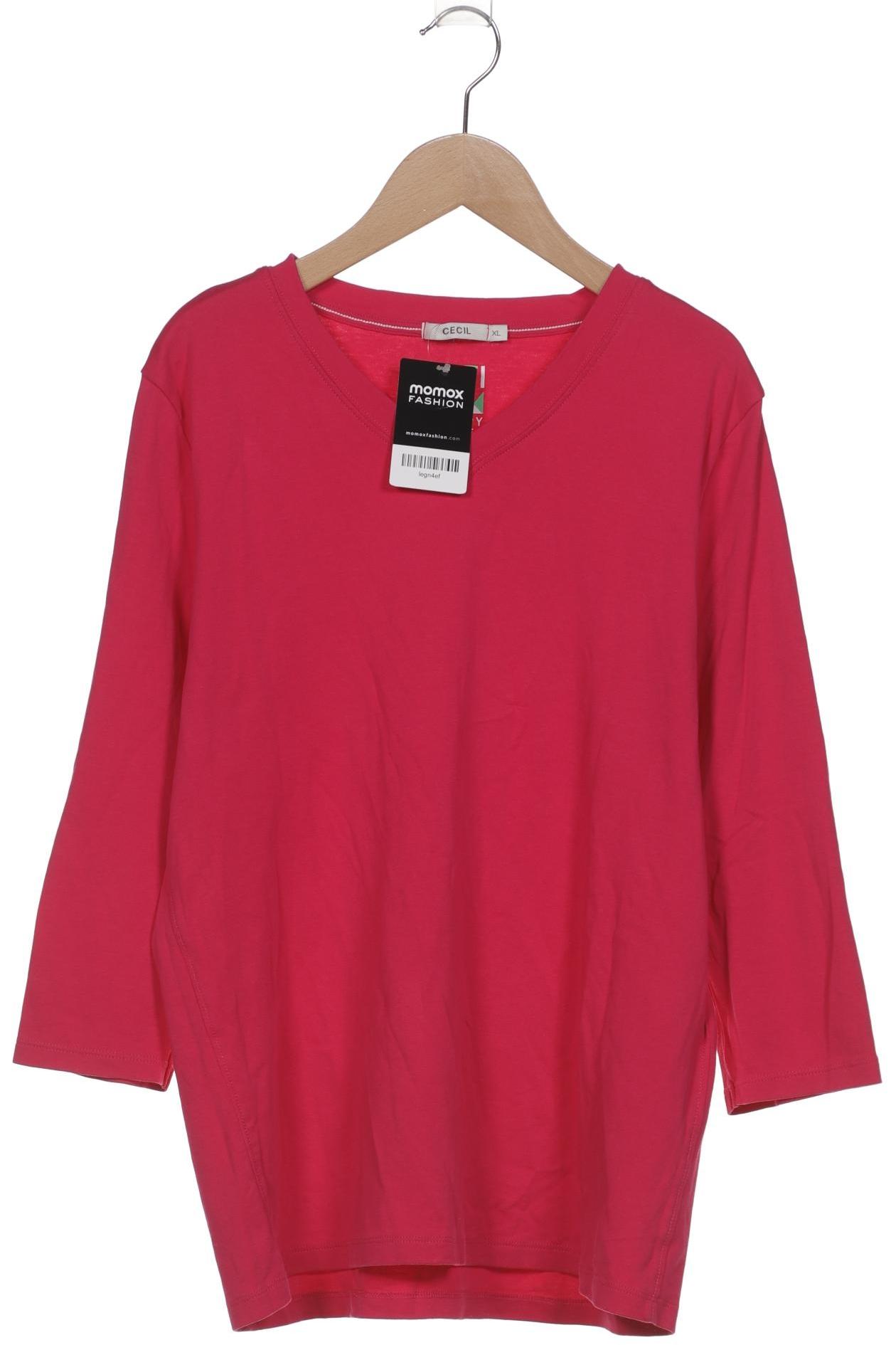 

Cecil Damen Langarmshirt, pink, Gr. 44