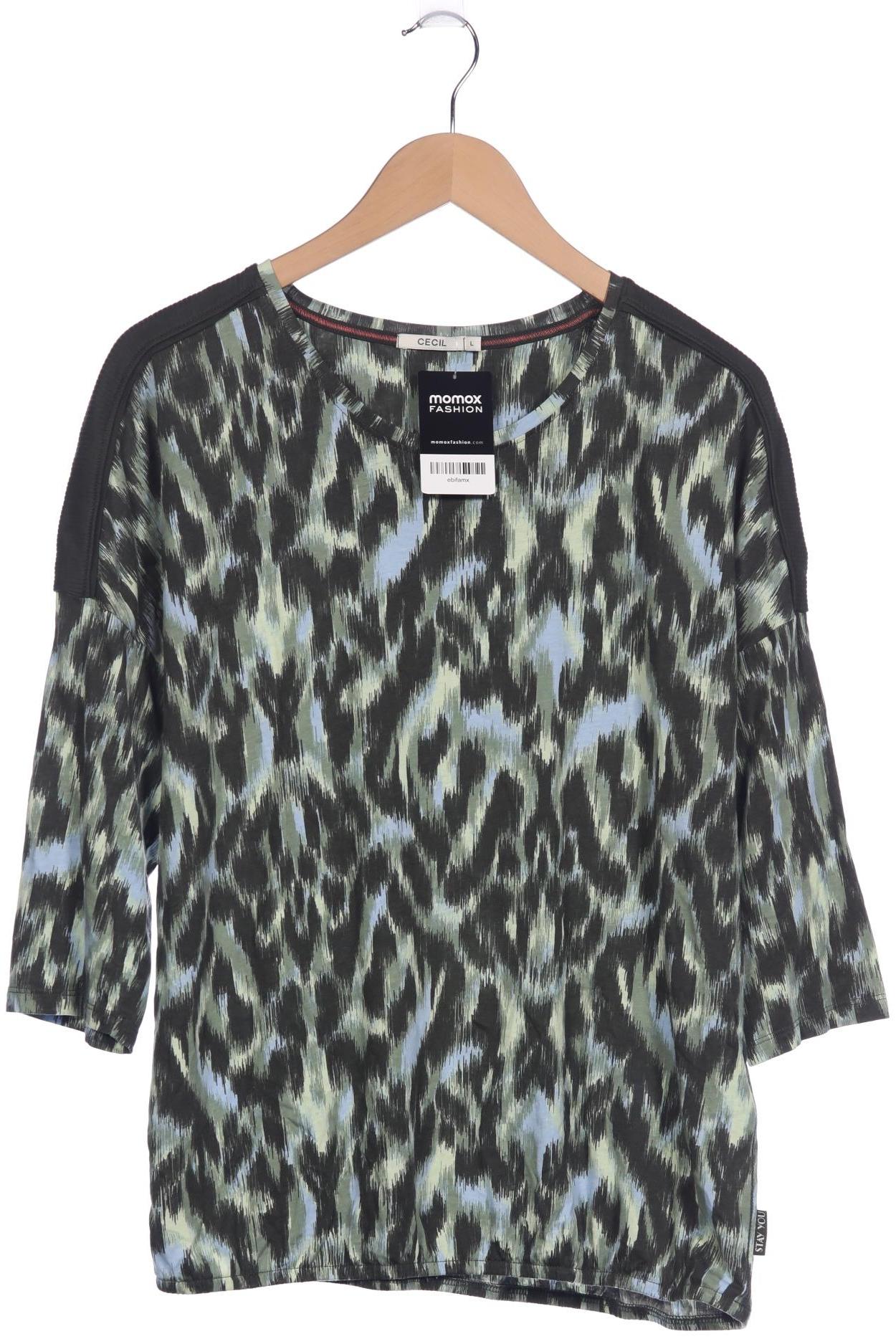 

Cecil Damen Langarmshirt, grün, Gr. 42