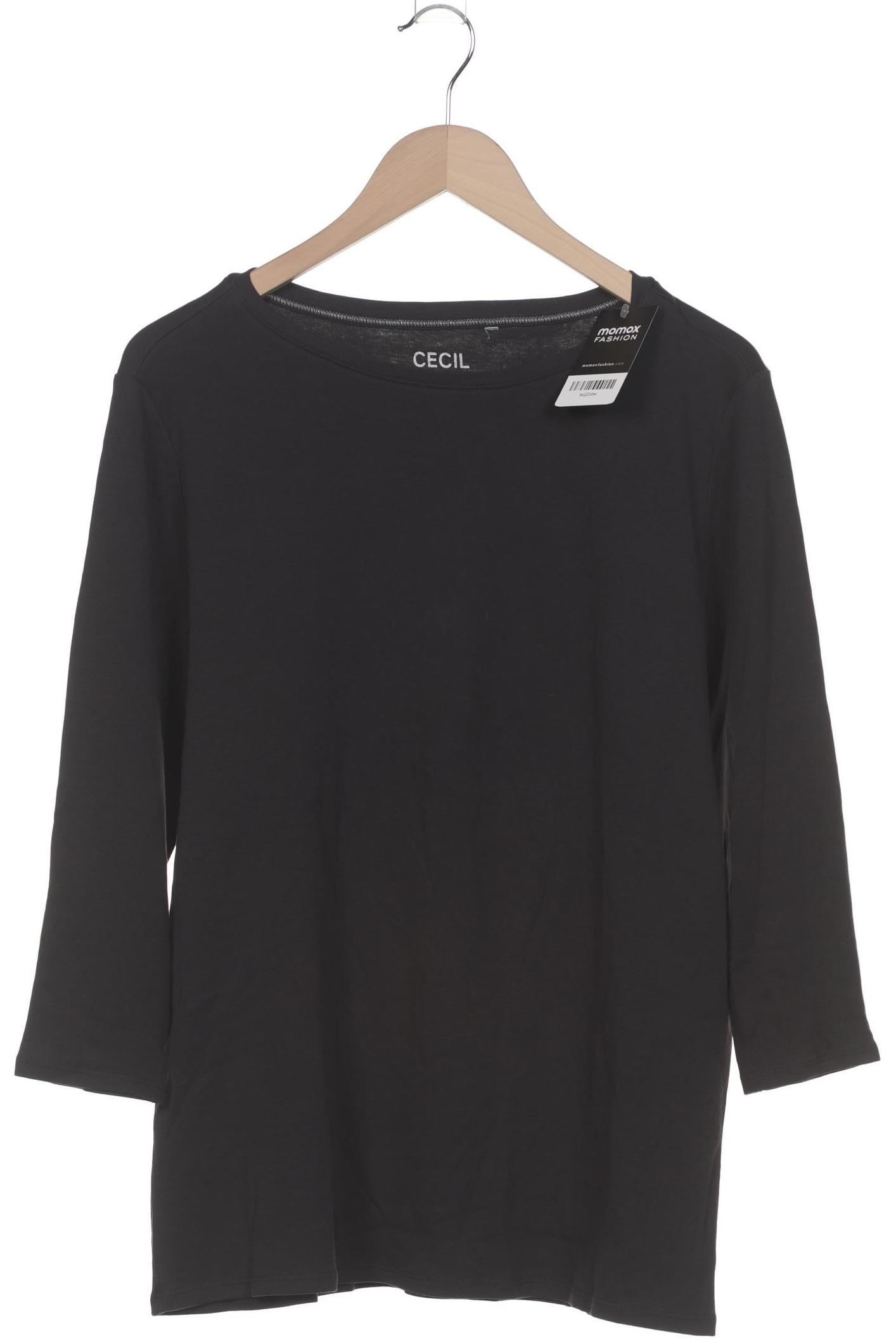 

Cecil Damen Langarmshirt, schwarz, Gr. 42
