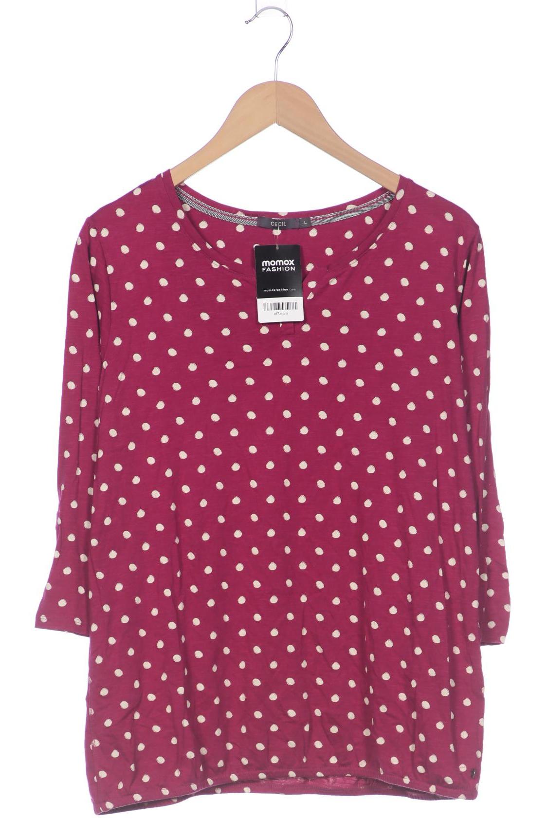 

Cecil Damen Langarmshirt, flieder, Gr. 42
