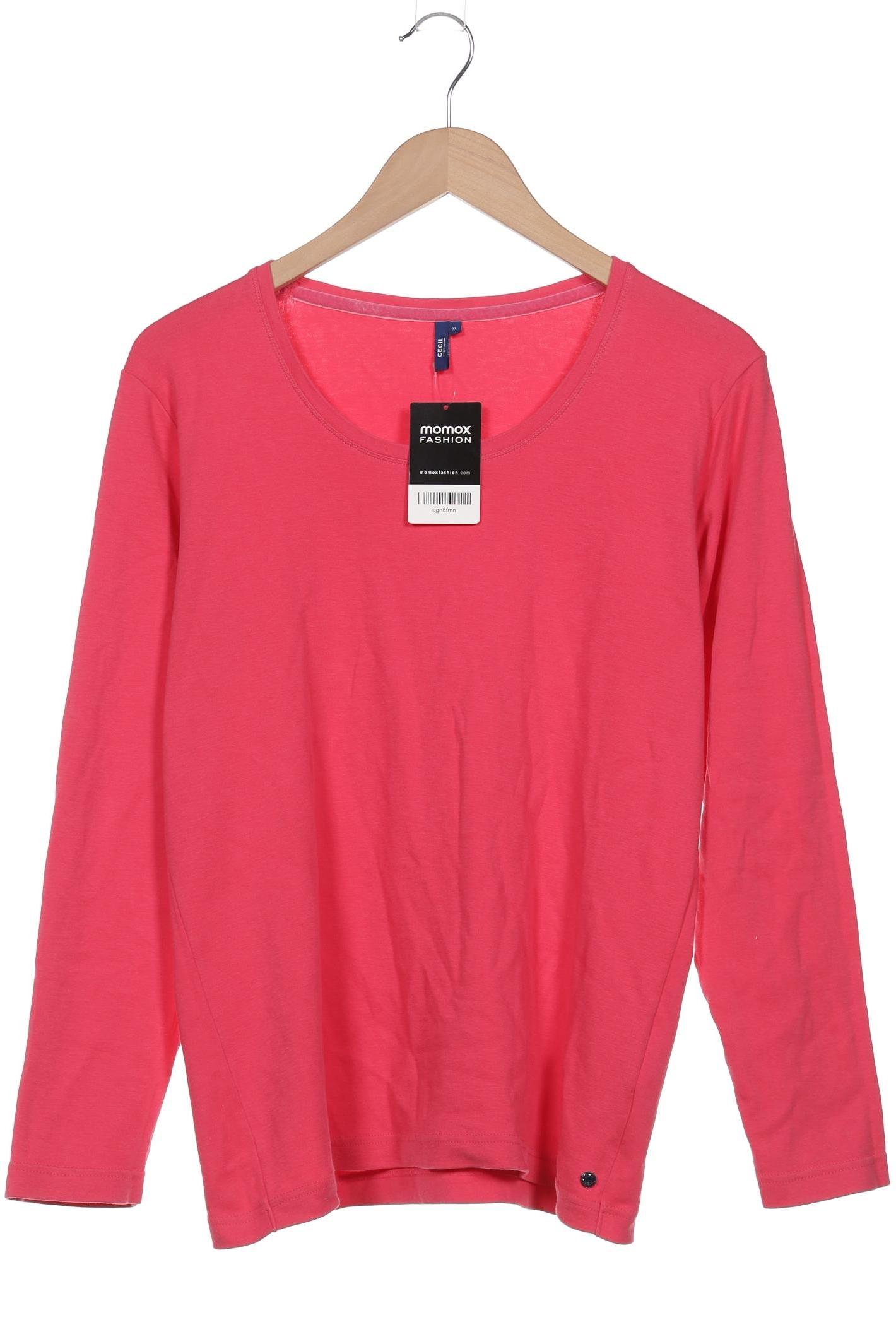 Thumbnail - Cecil Damen Langarmshirt, pink, Gr. 44