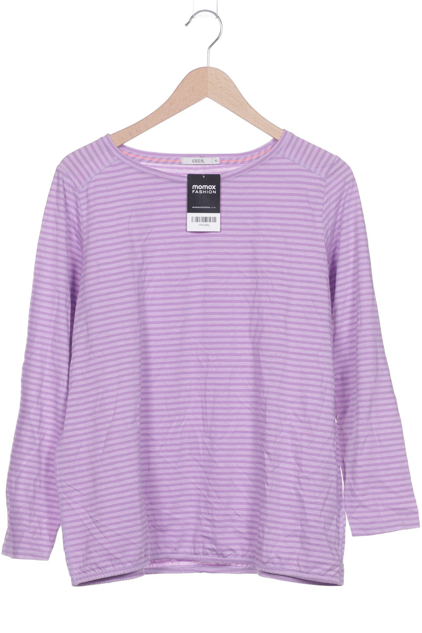 

Cecil Damen Langarmshirt, flieder, Gr. 44