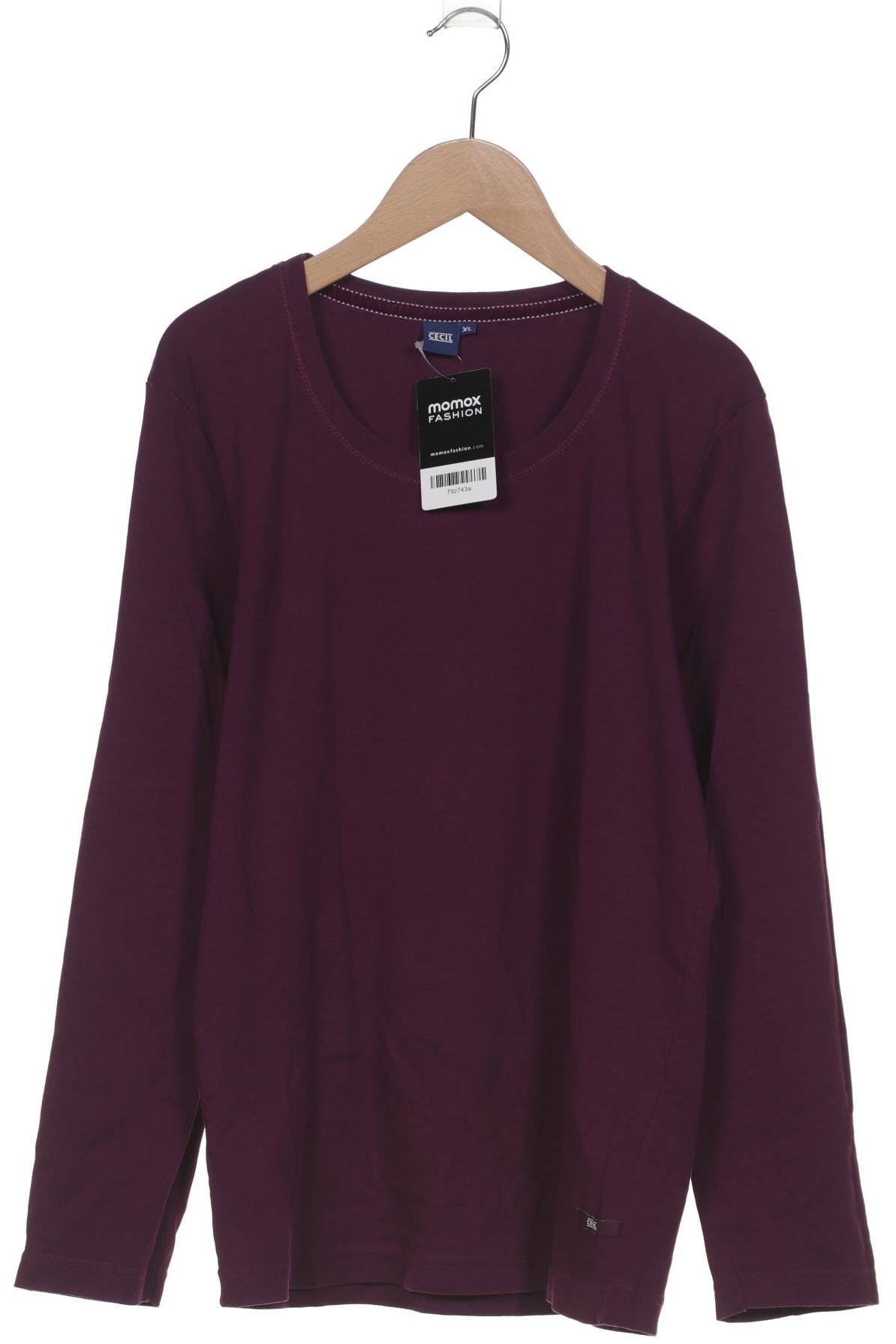

Cecil Damen Langarmshirt, flieder, Gr. 44