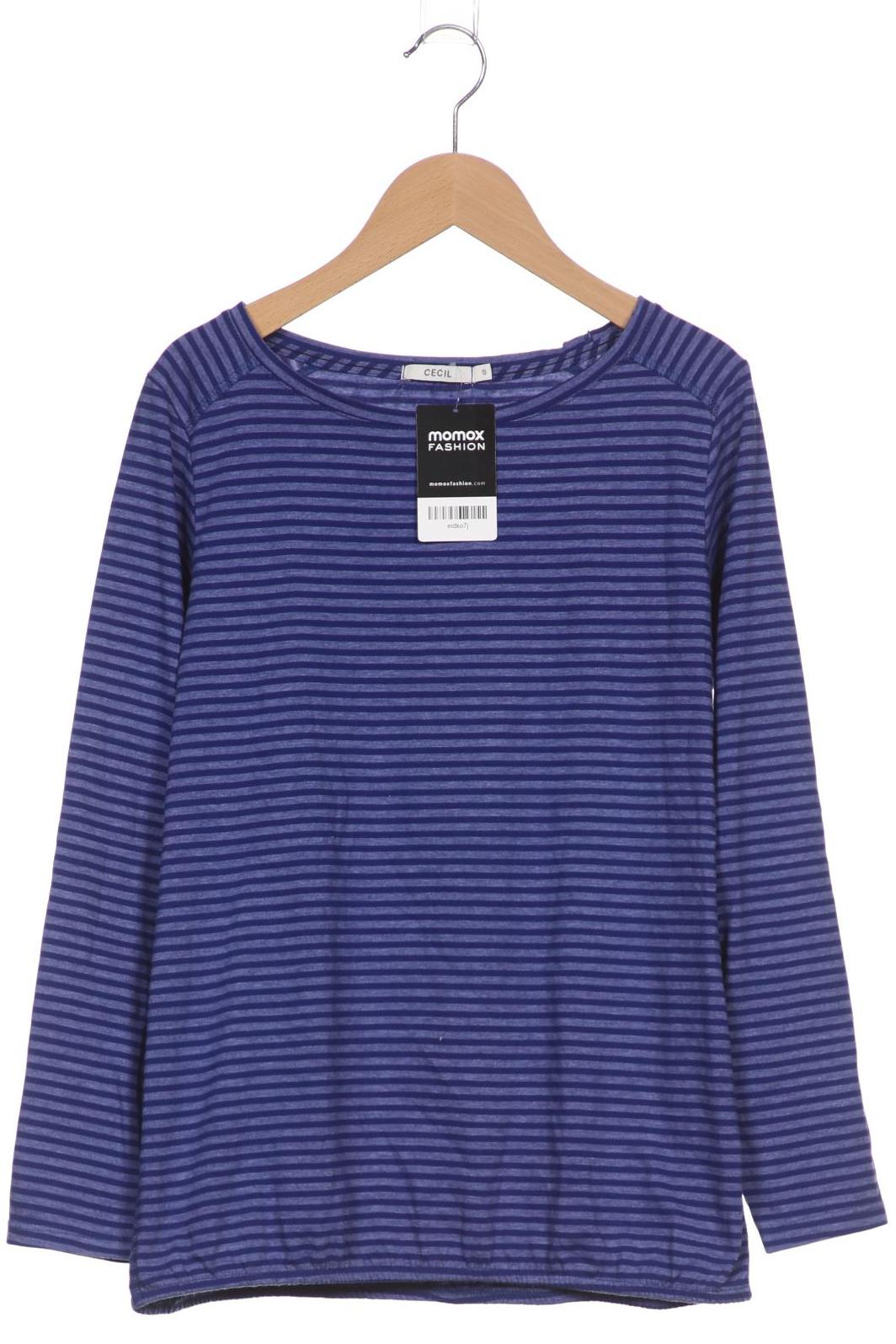 

Cecil Damen Langarmshirt, blau, Gr. 36