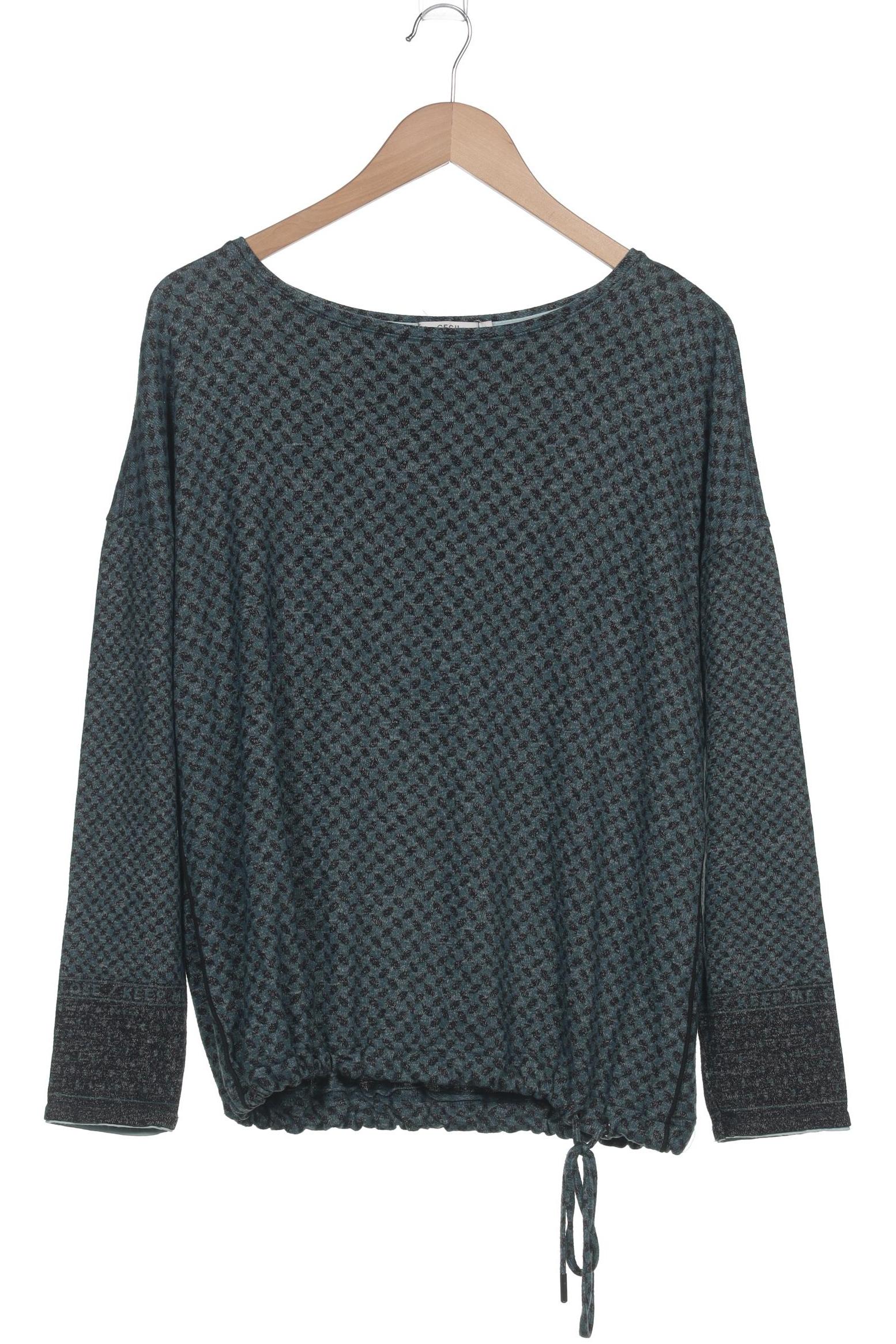 

Cecil Damen Langarmshirt, türkis, Gr. 42