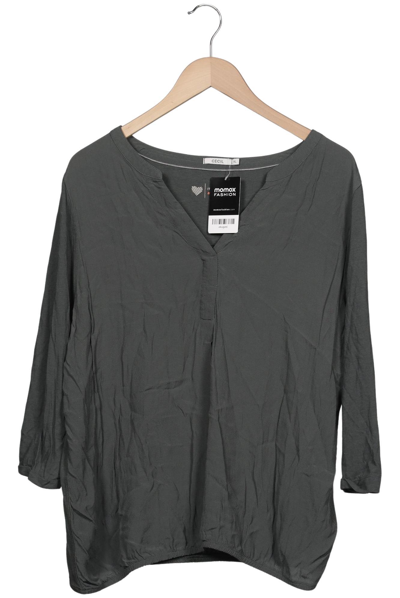 

Cecil Damen Langarmshirt, grün, Gr. 44