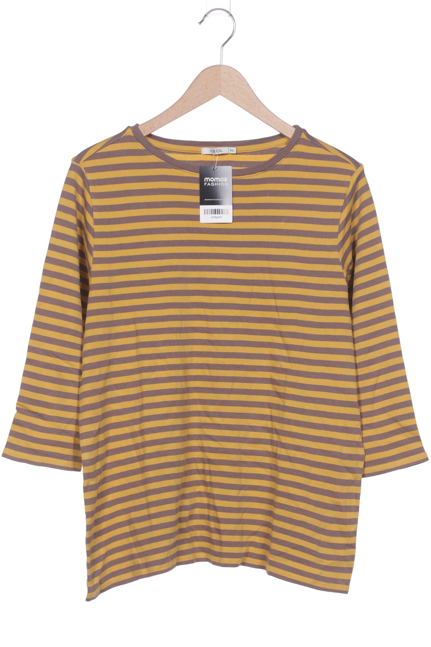

Cecil Damen Langarmshirt, orange, Gr. 46