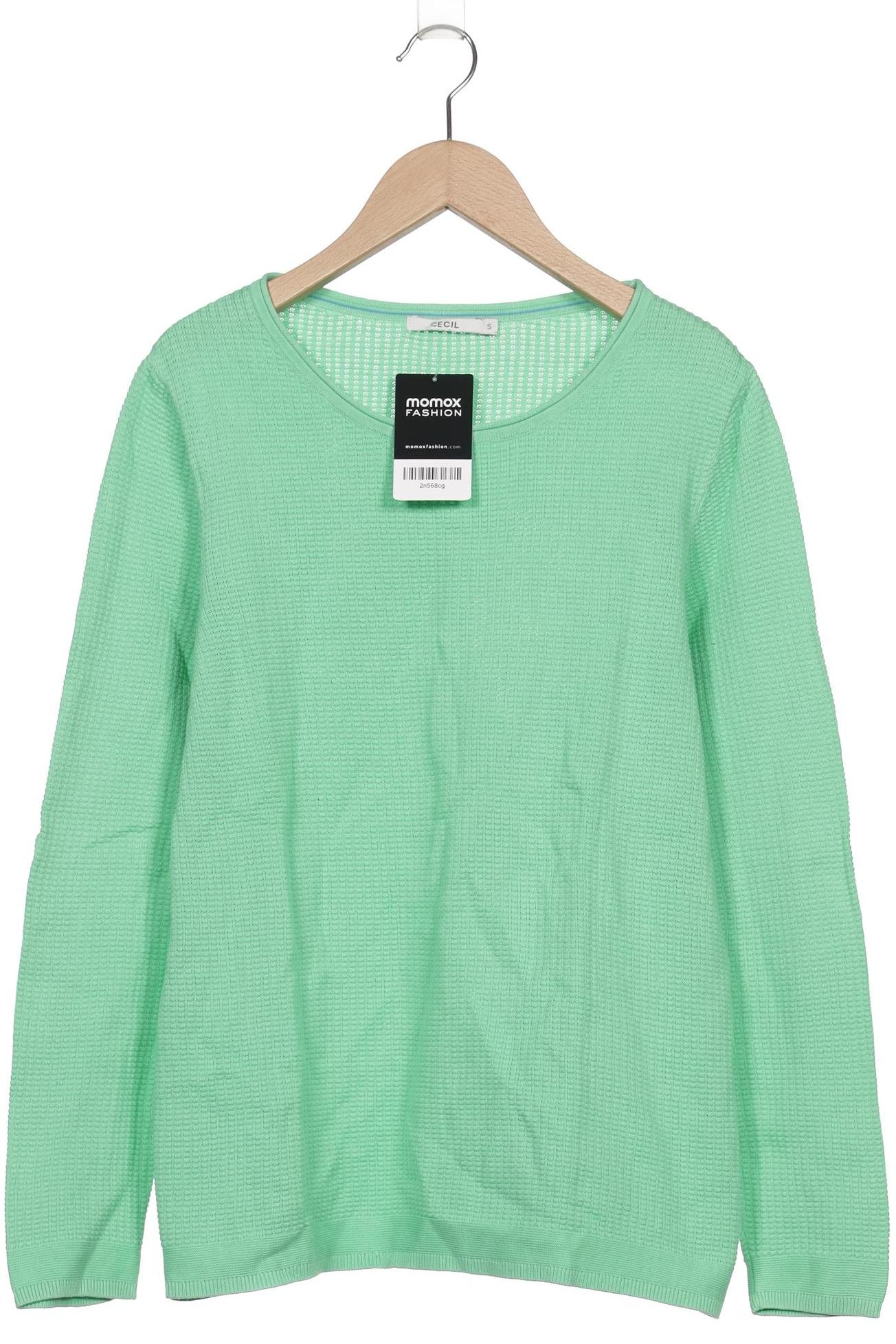 

Cecil Damen Langarmshirt, grün, Gr. 36