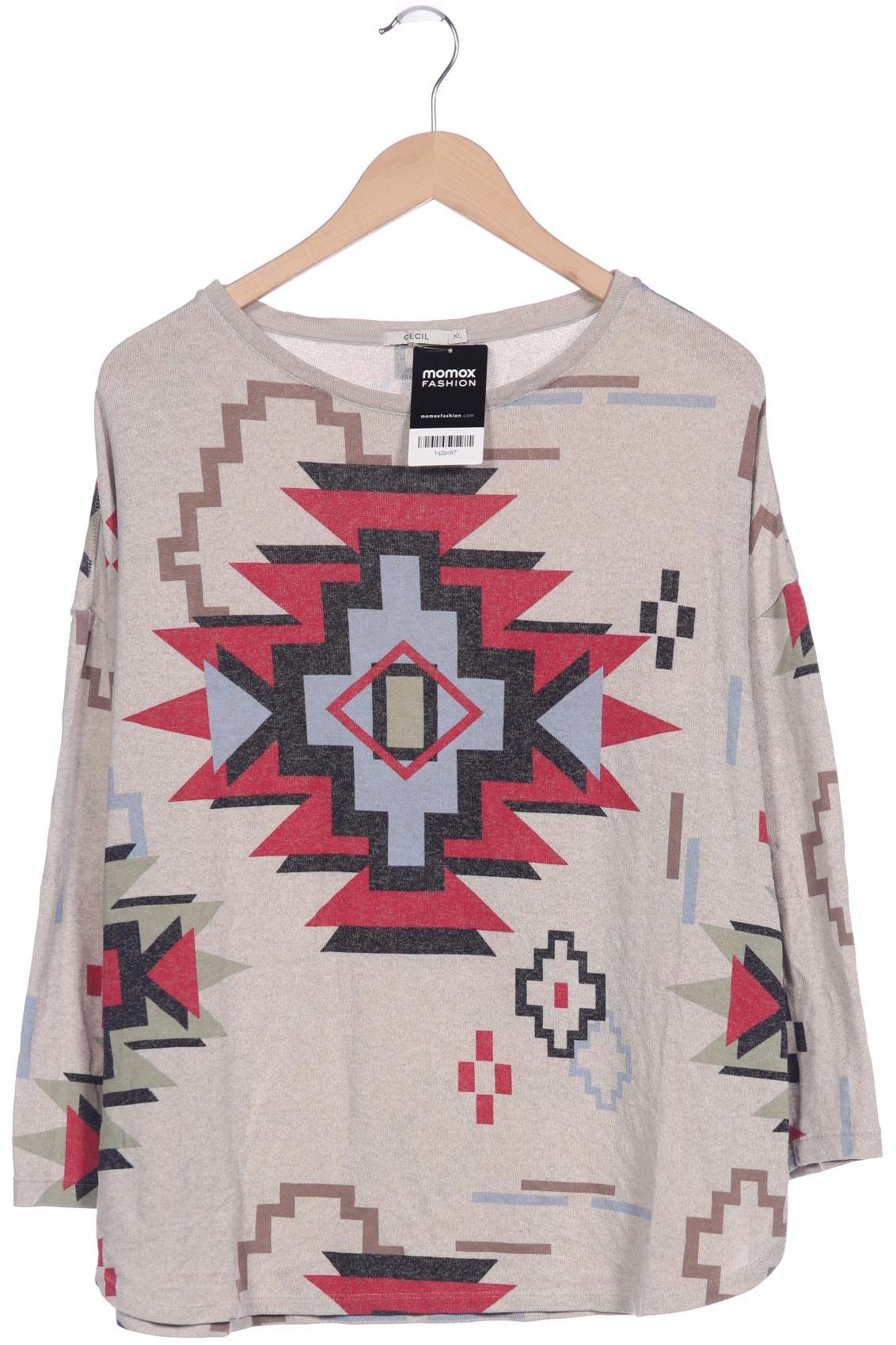 

Cecil Damen Langarmshirt, beige, Gr. 44