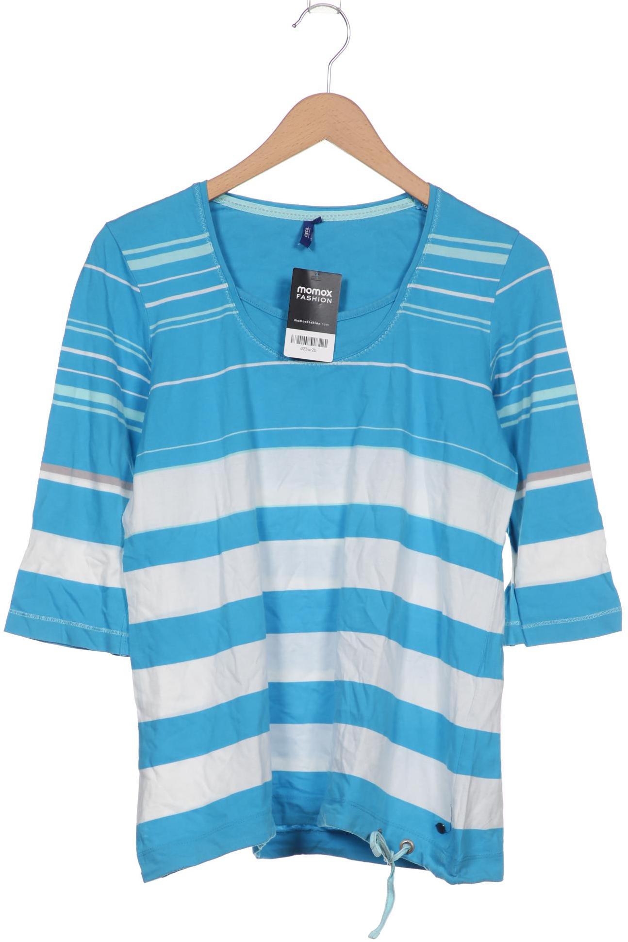 

Cecil Damen Langarmshirt, blau, Gr. 42