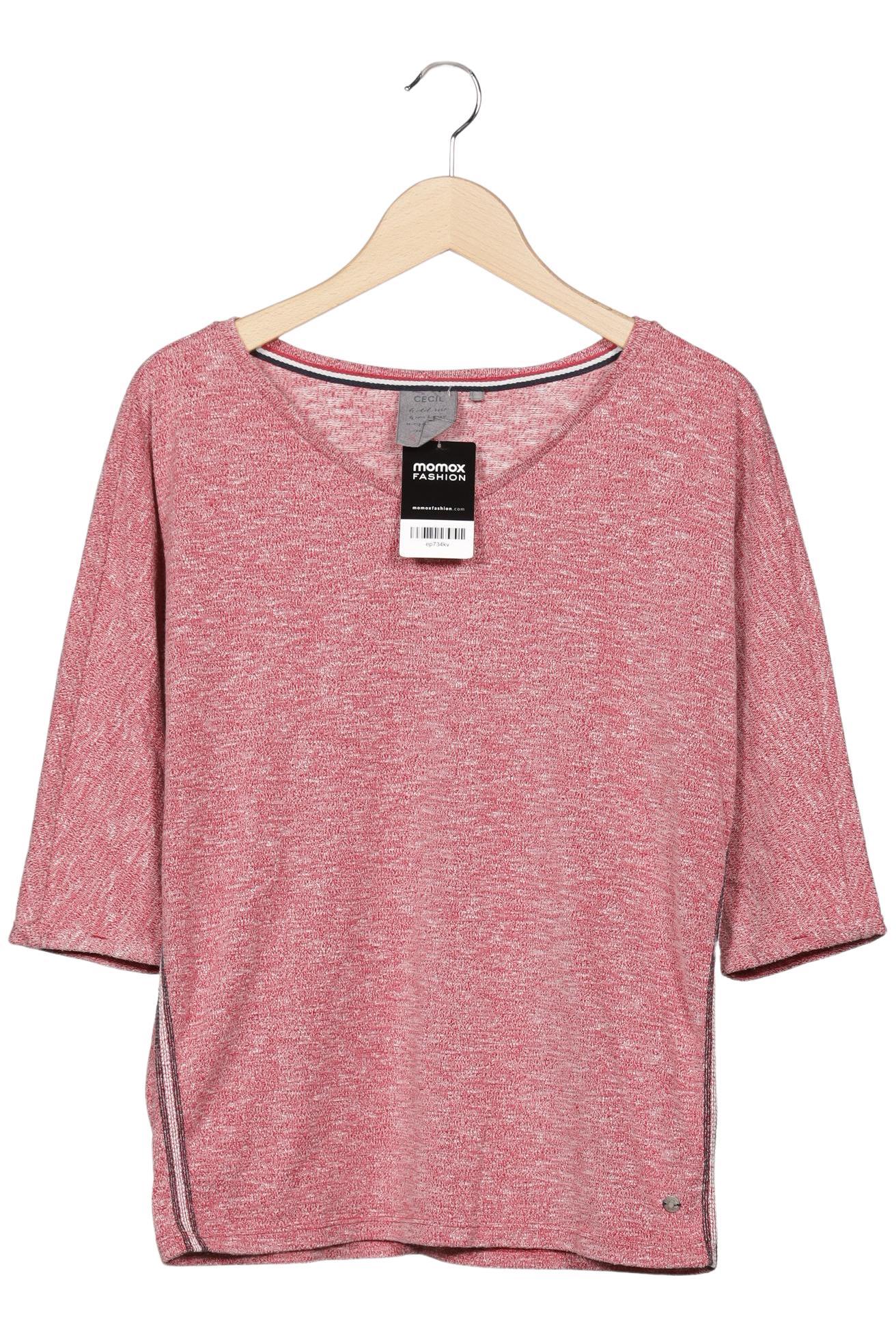 

Cecil Damen Langarmshirt, pink, Gr. 34