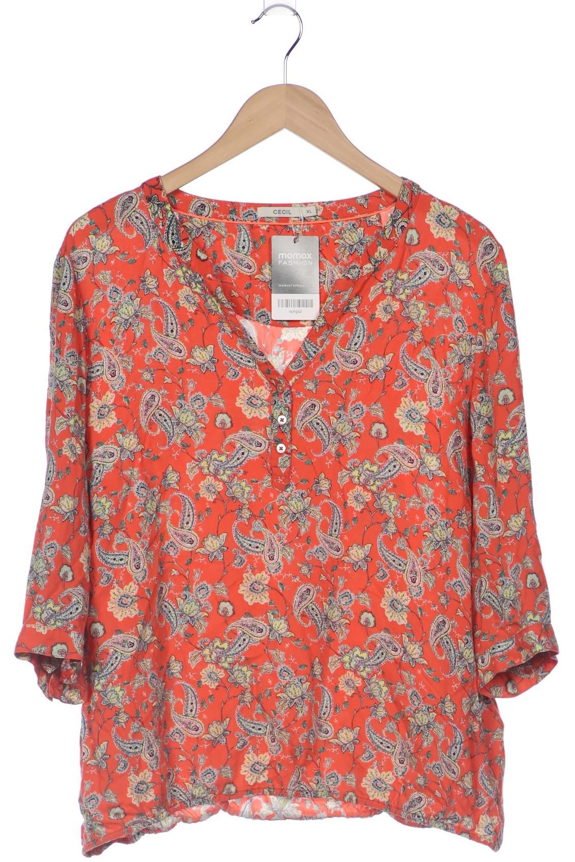 

Cecil Damen Langarmshirt, rot, Gr. 44