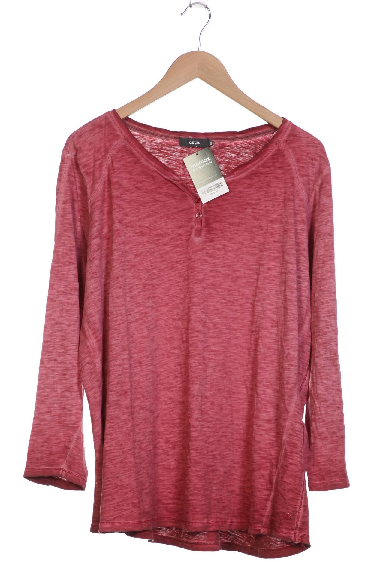 

Cecil Damen Langarmshirt, bordeaux, Gr. 46