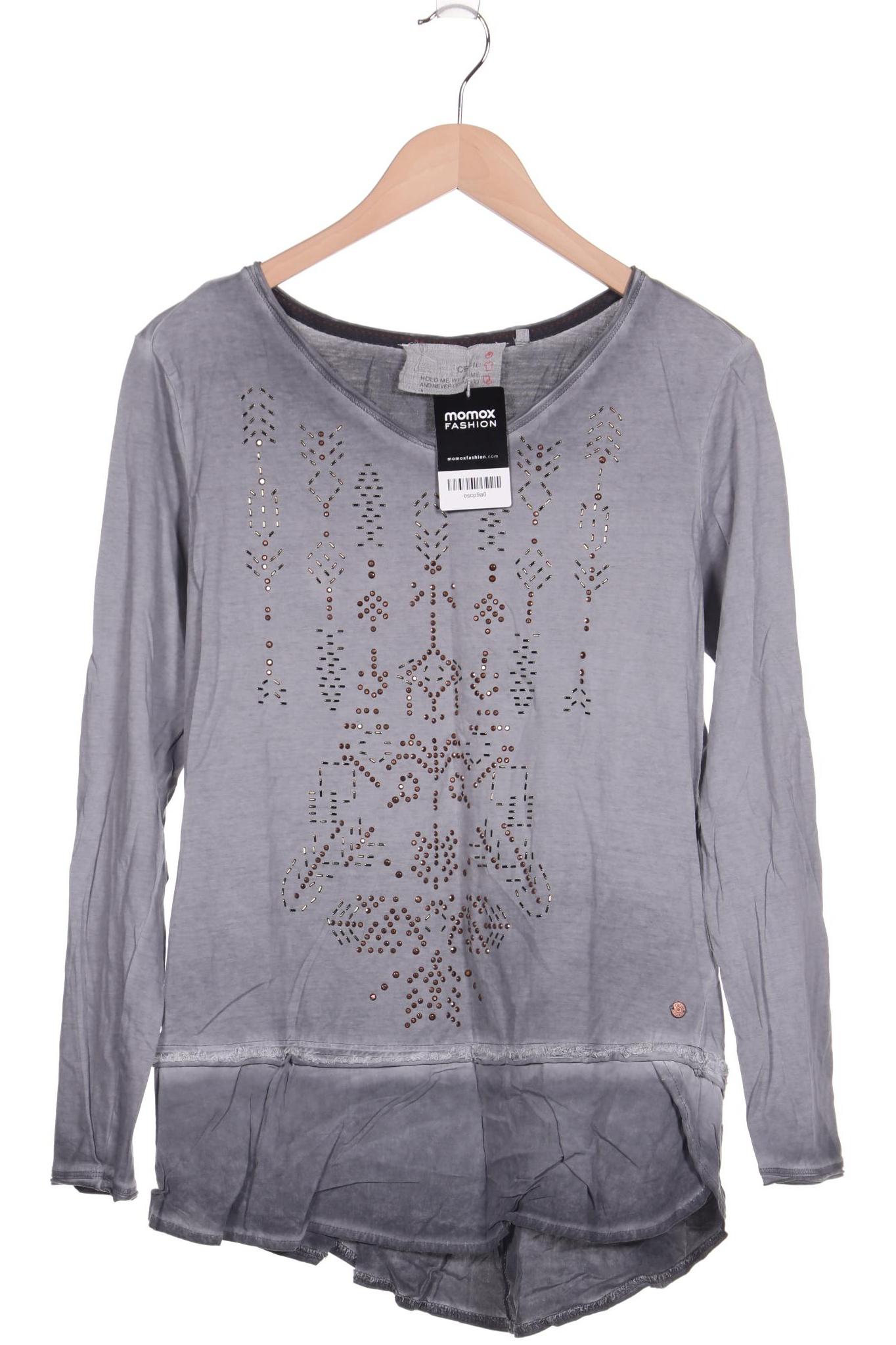 

CECIL Damen Langarmshirt, grau