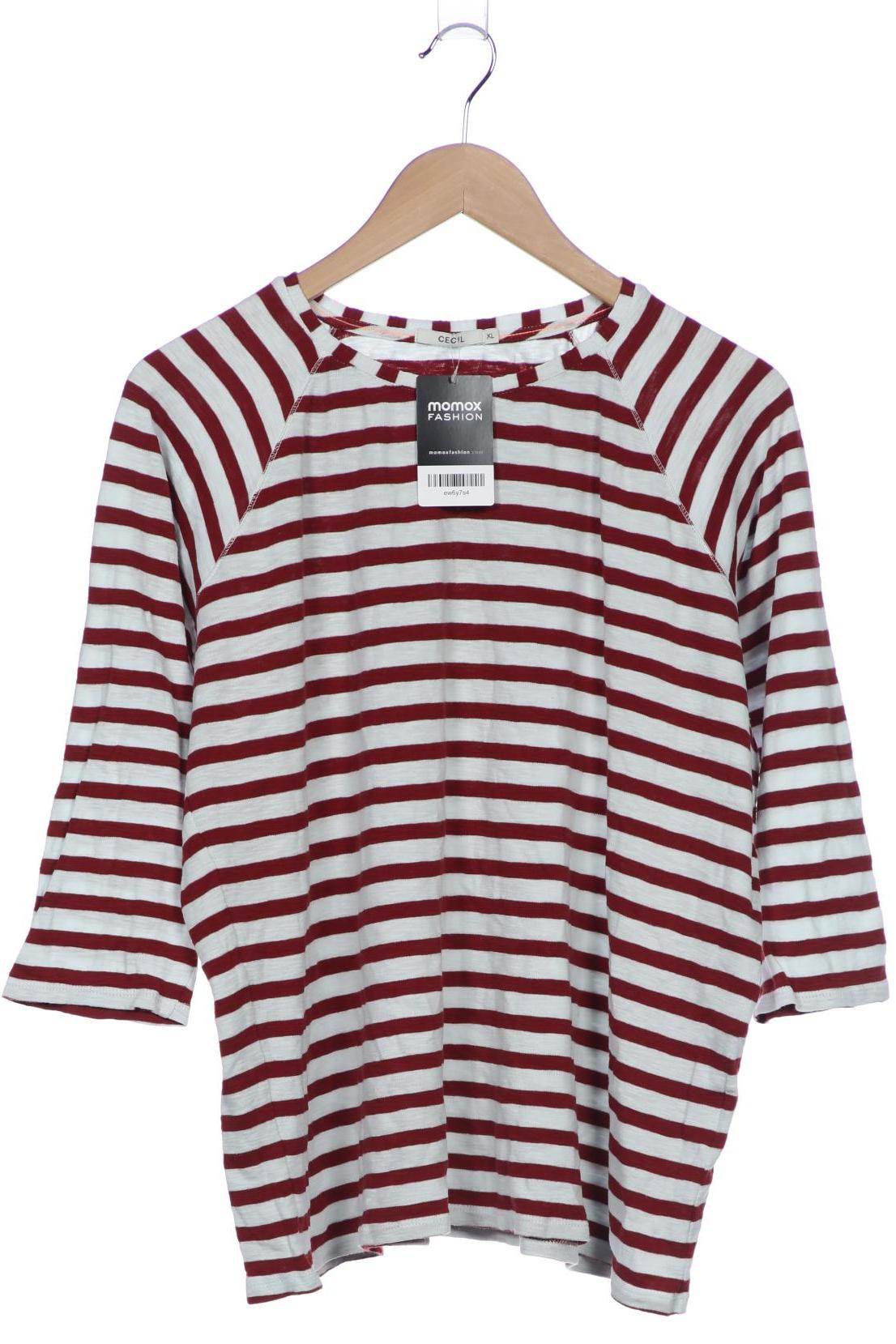 

Cecil Damen Langarmshirt, bordeaux, Gr. 44