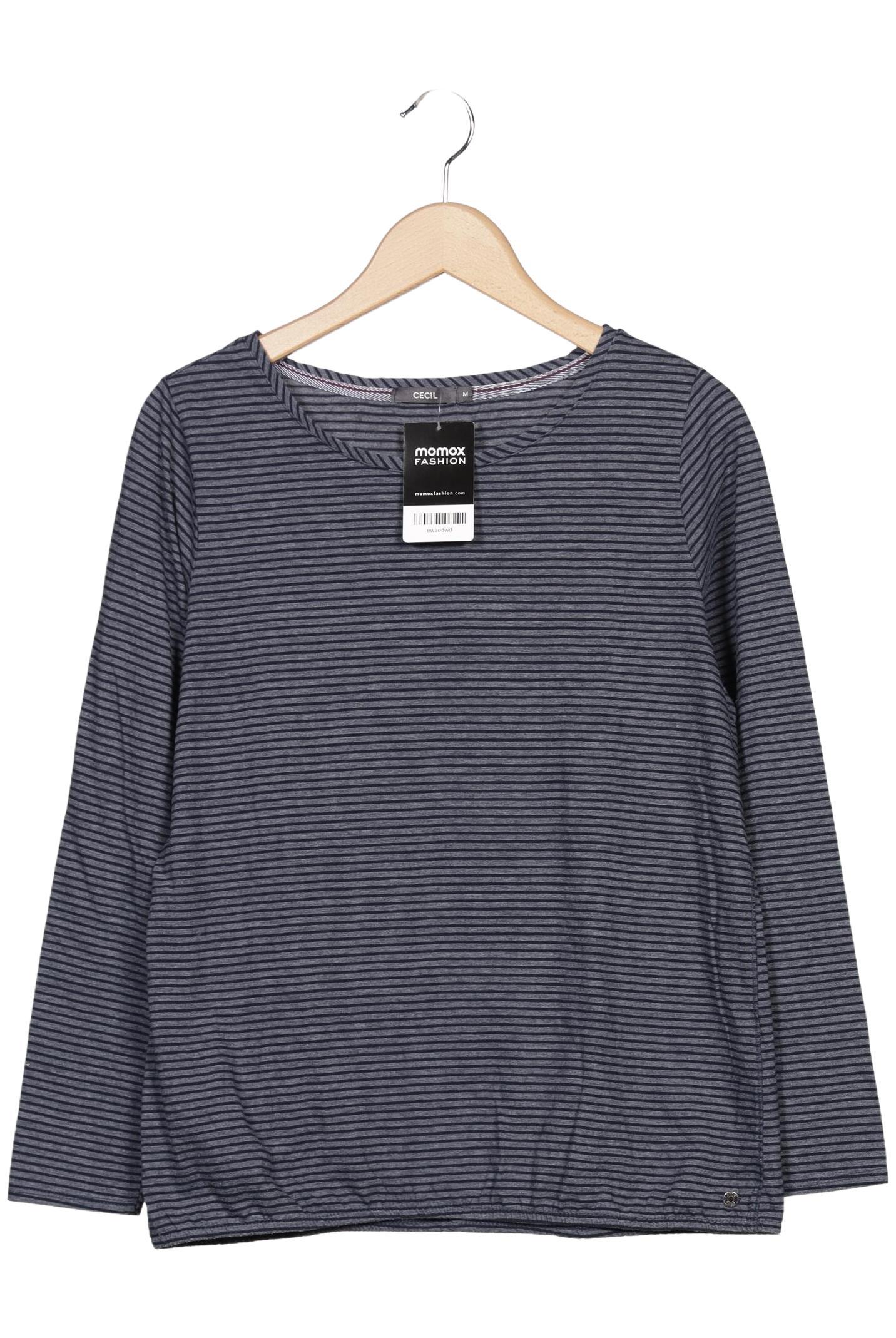 

Cecil Damen Langarmshirt, marineblau, Gr. 38