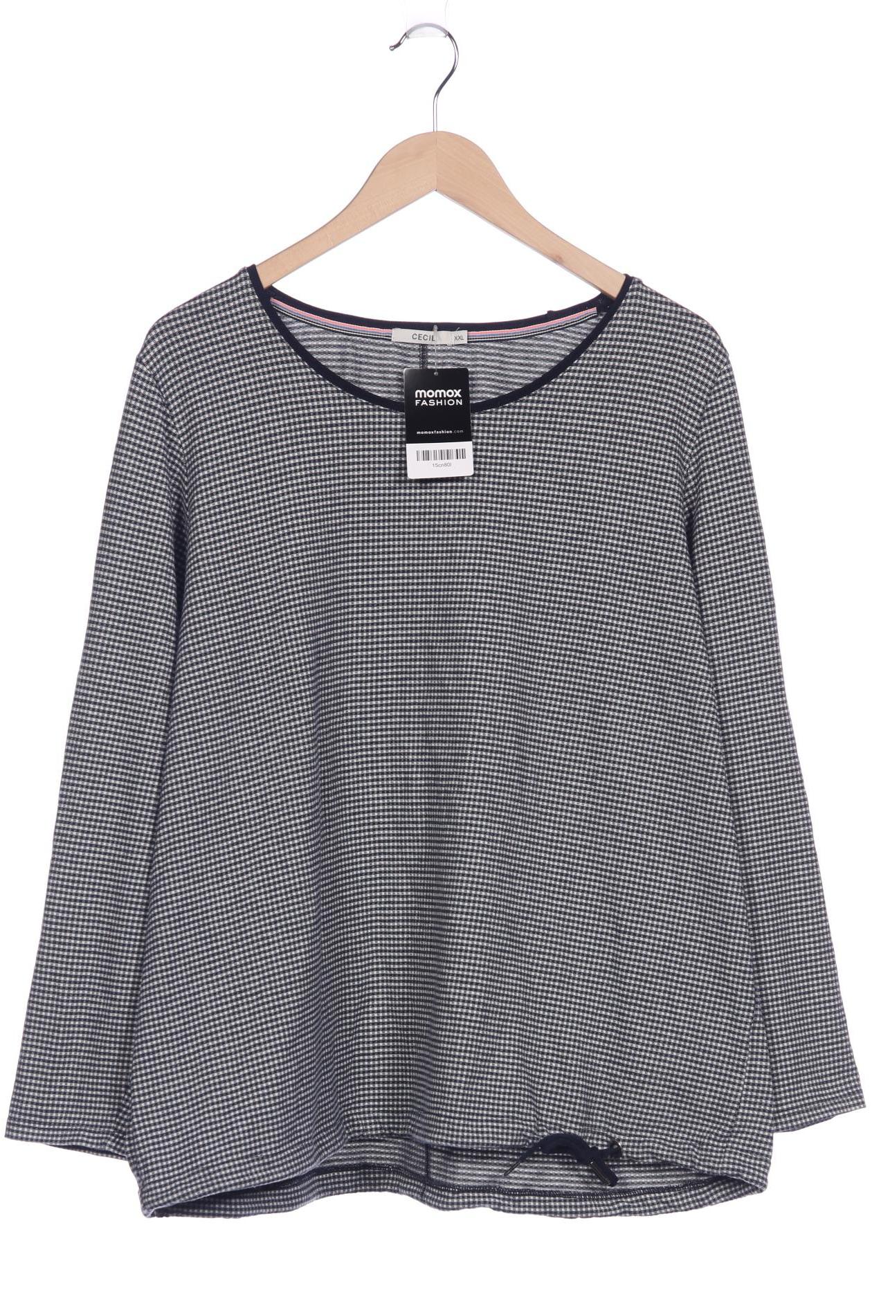 

Cecil Damen Langarmshirt, marineblau, Gr. 46