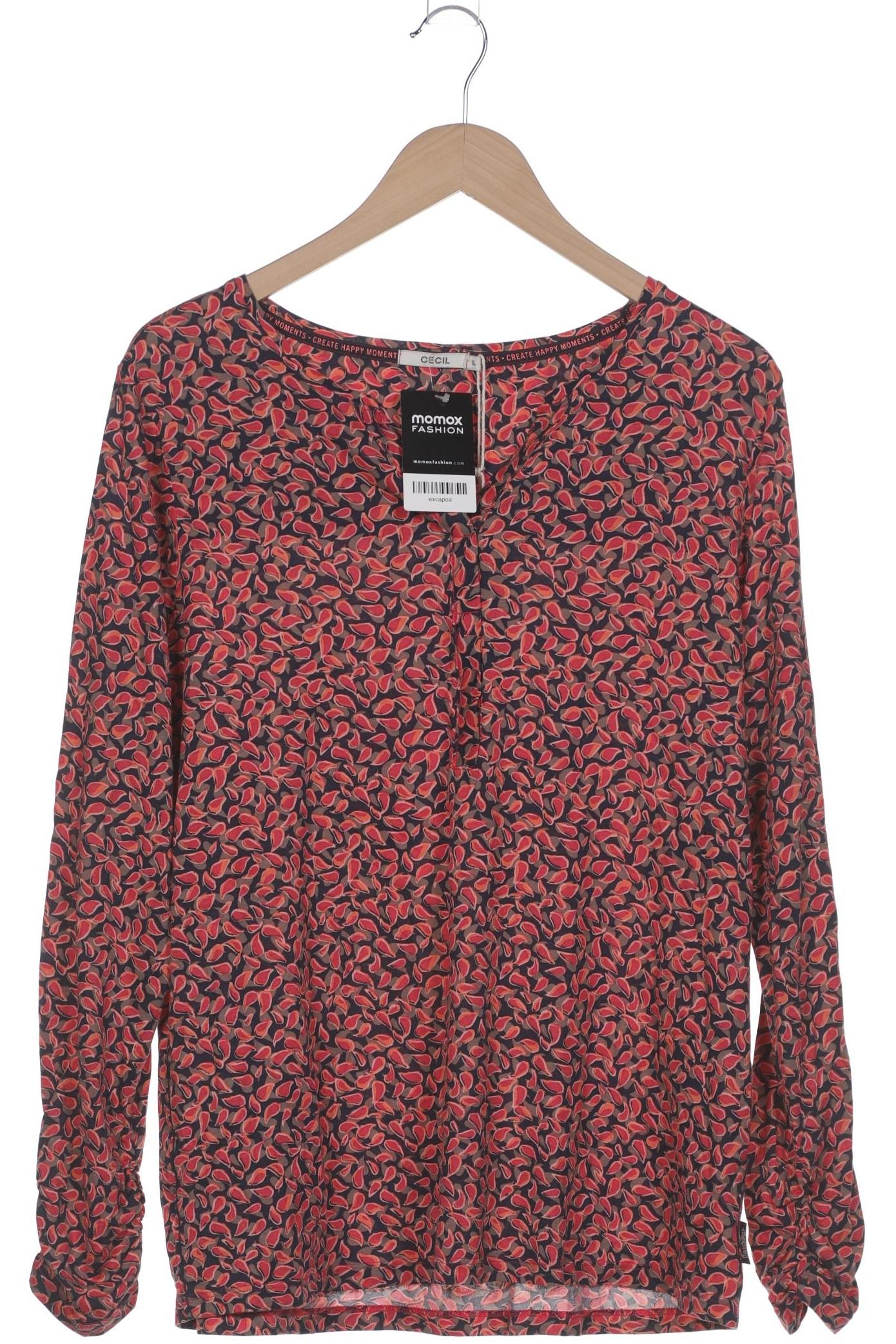 

Cecil Damen Langarmshirt, pink, Gr. 44