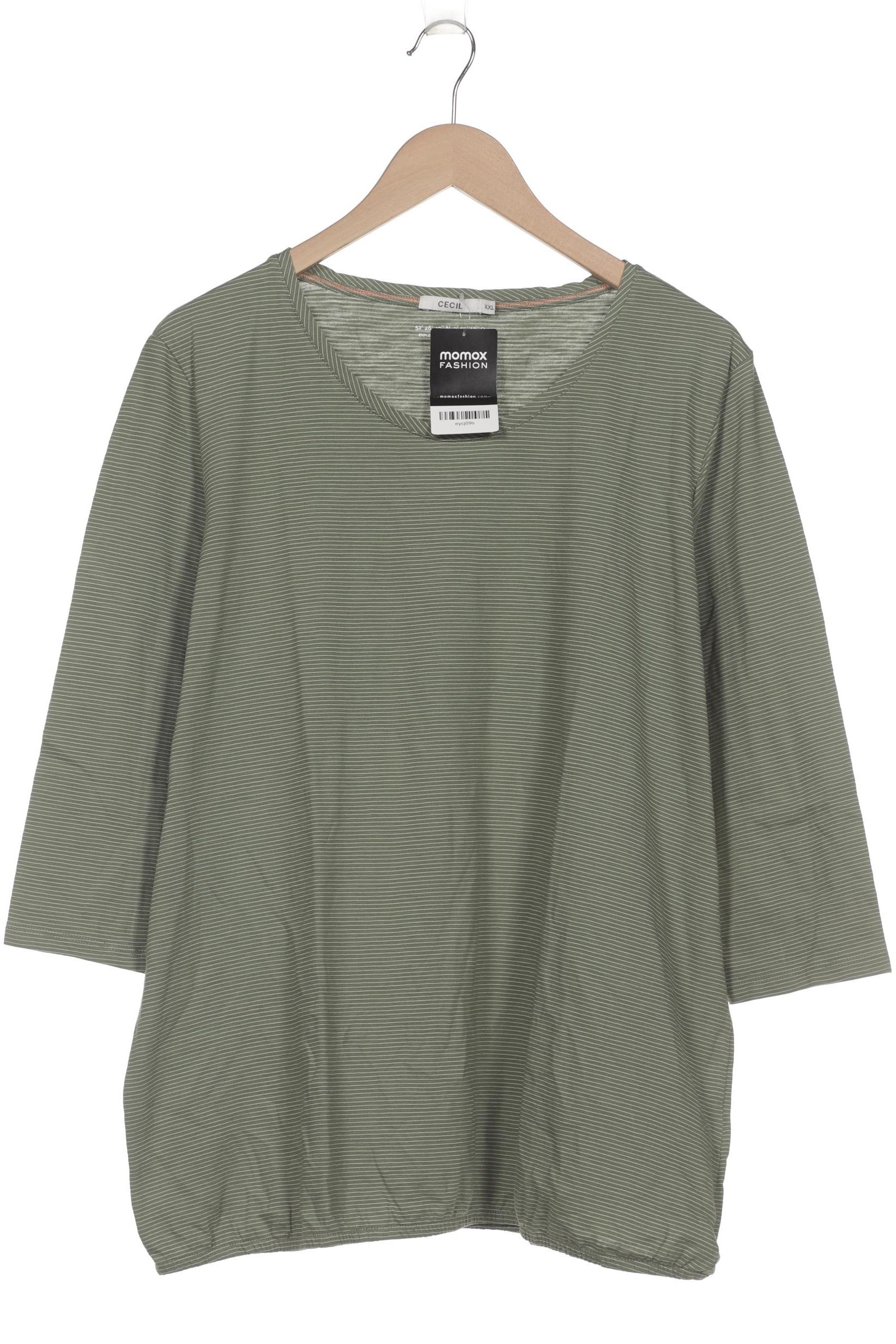 

Cecil Damen Langarmshirt, grün, Gr. 46