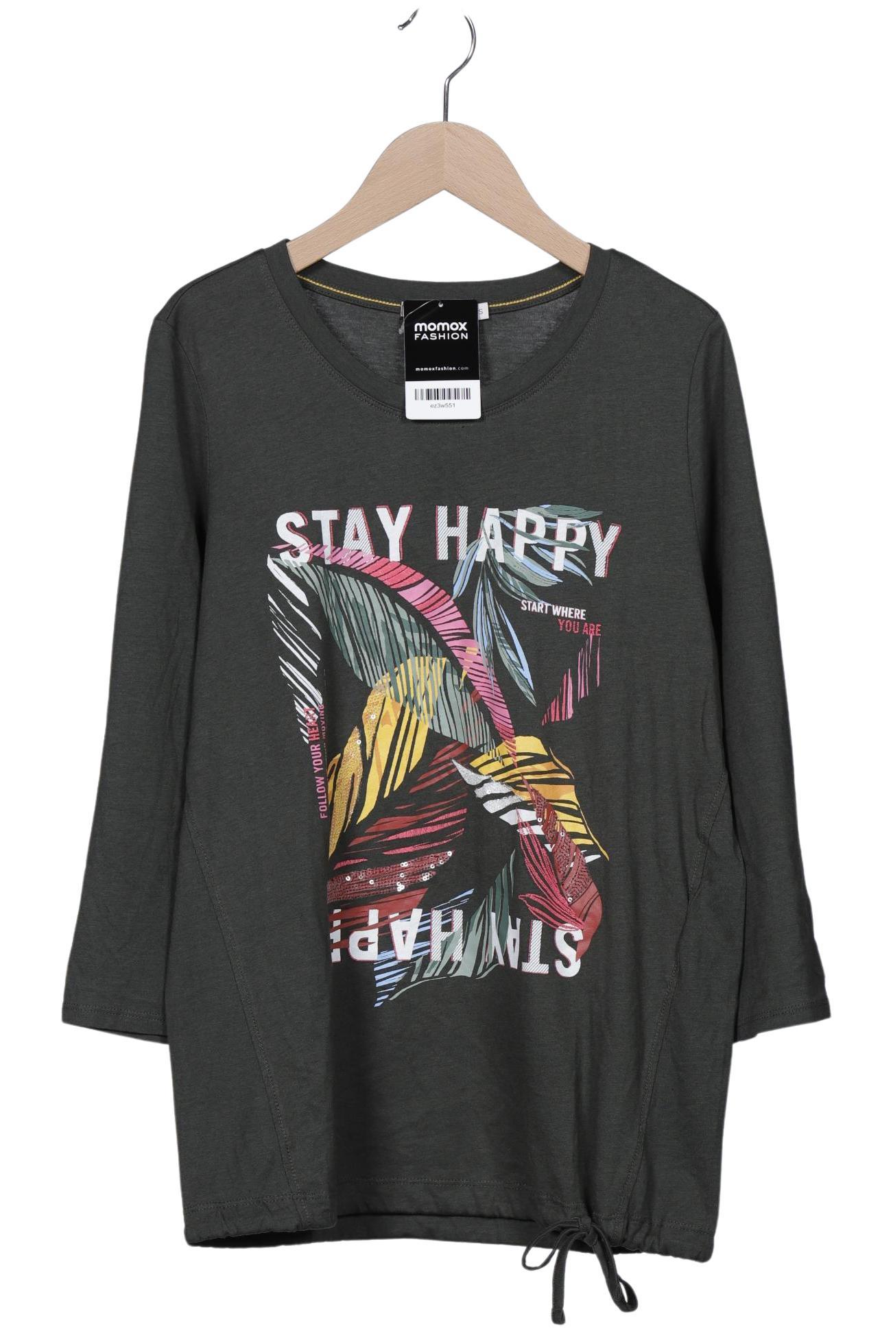 

Cecil Damen Langarmshirt, grün, Gr. 36