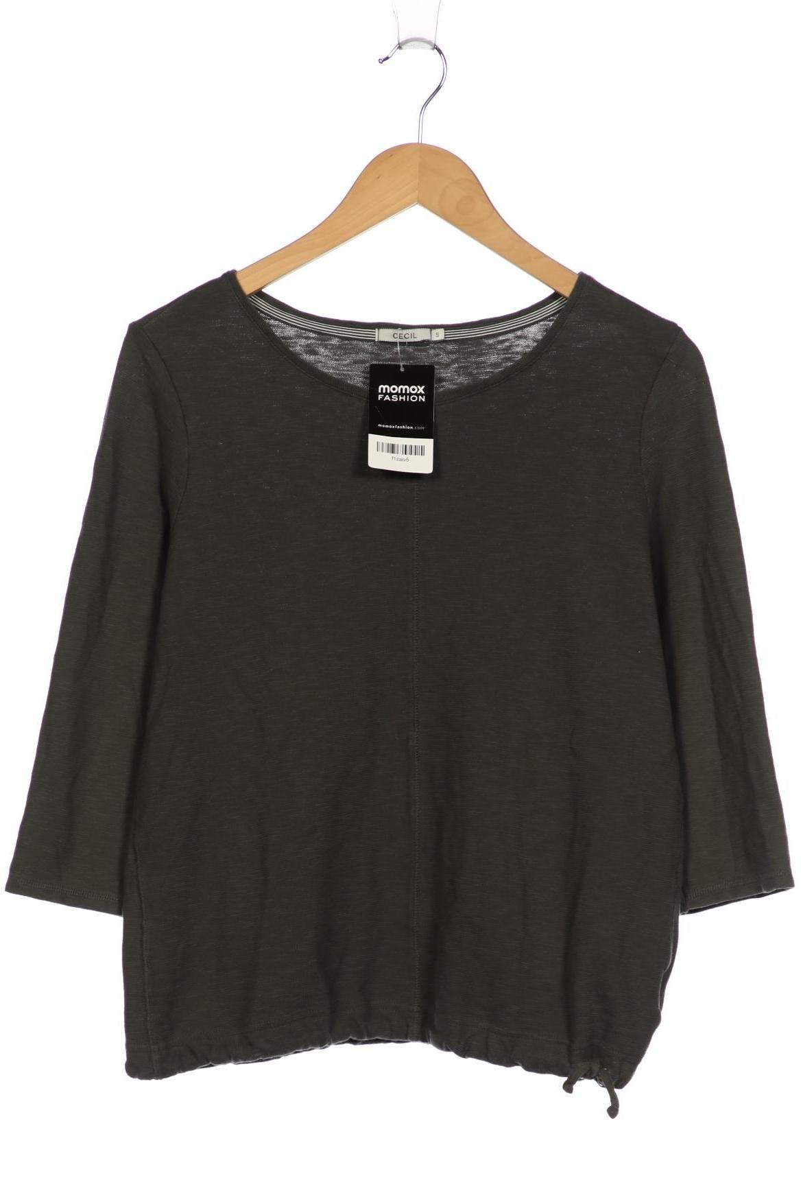 

Cecil Damen Langarmshirt, grün, Gr. 36