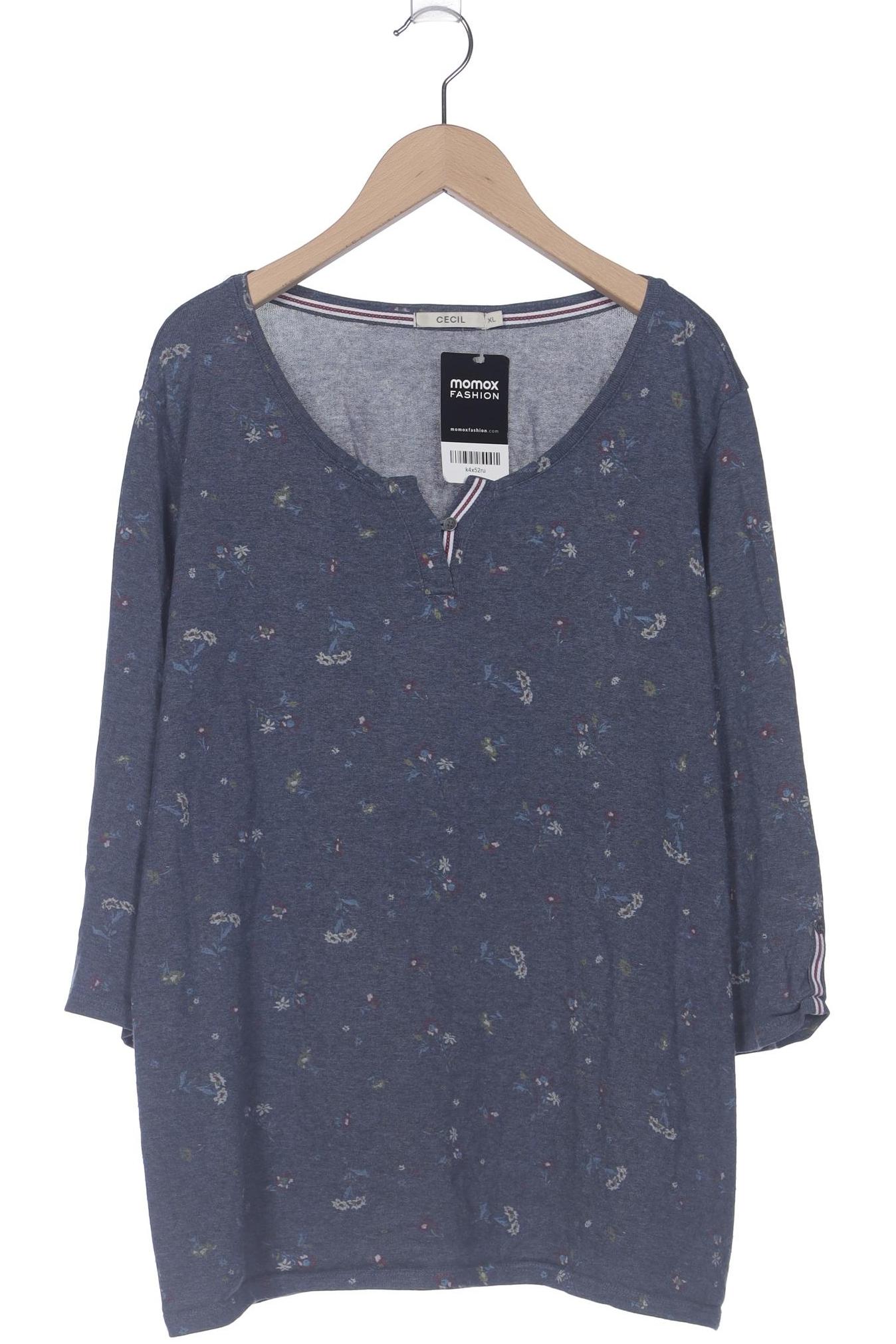 

Cecil Damen Langarmshirt, marineblau, Gr. 44