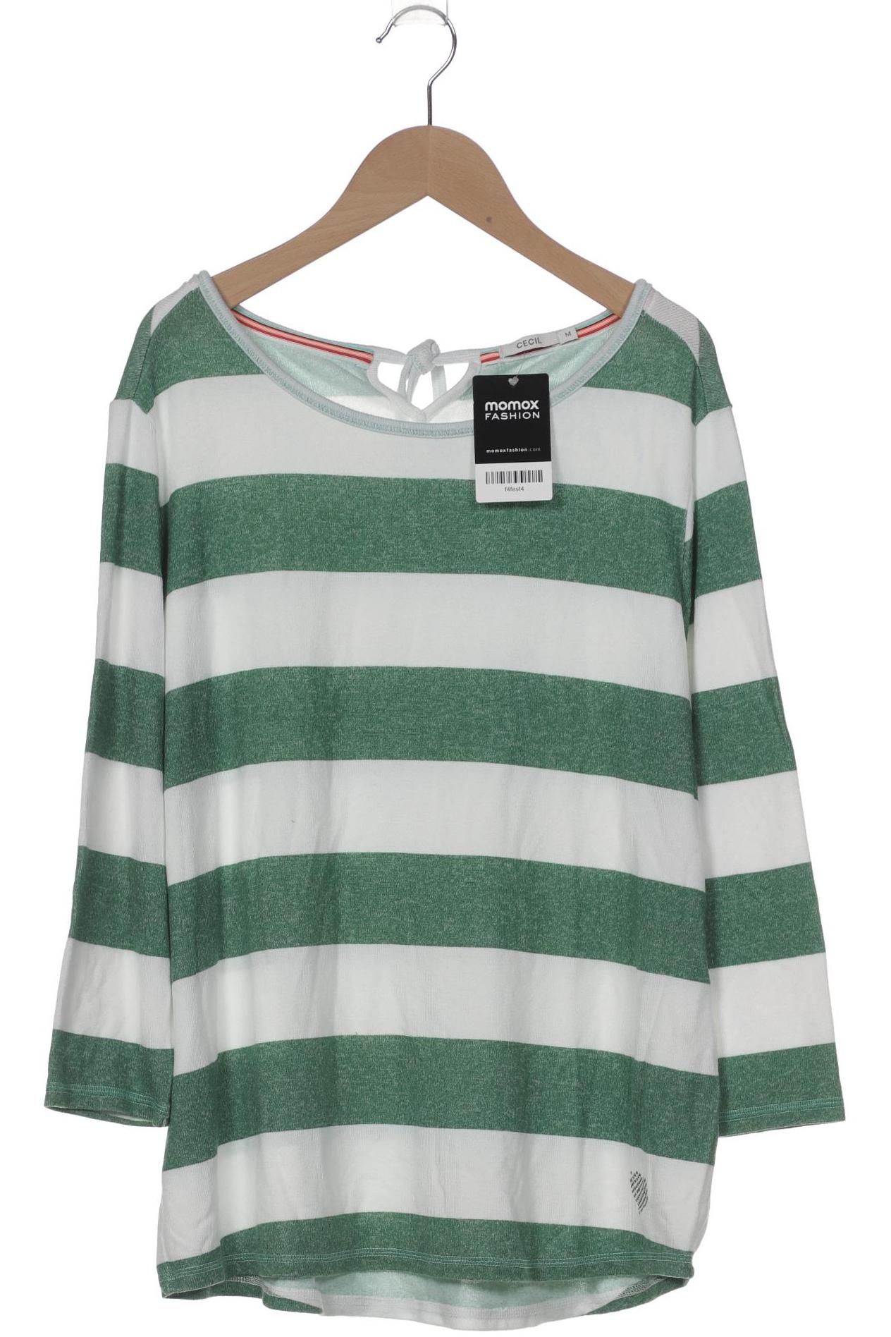 

Cecil Damen Langarmshirt, weiß, Gr. 38