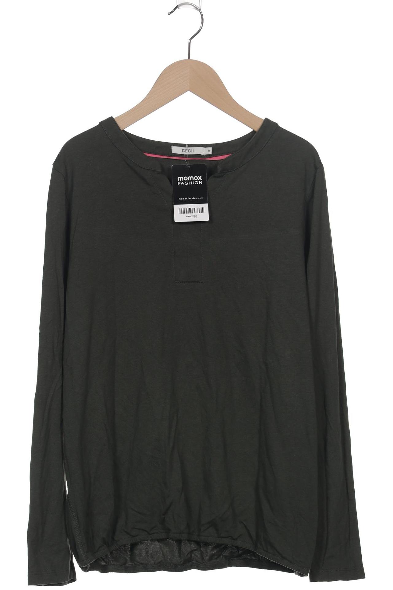 

Cecil Damen Langarmshirt, grün, Gr. 38