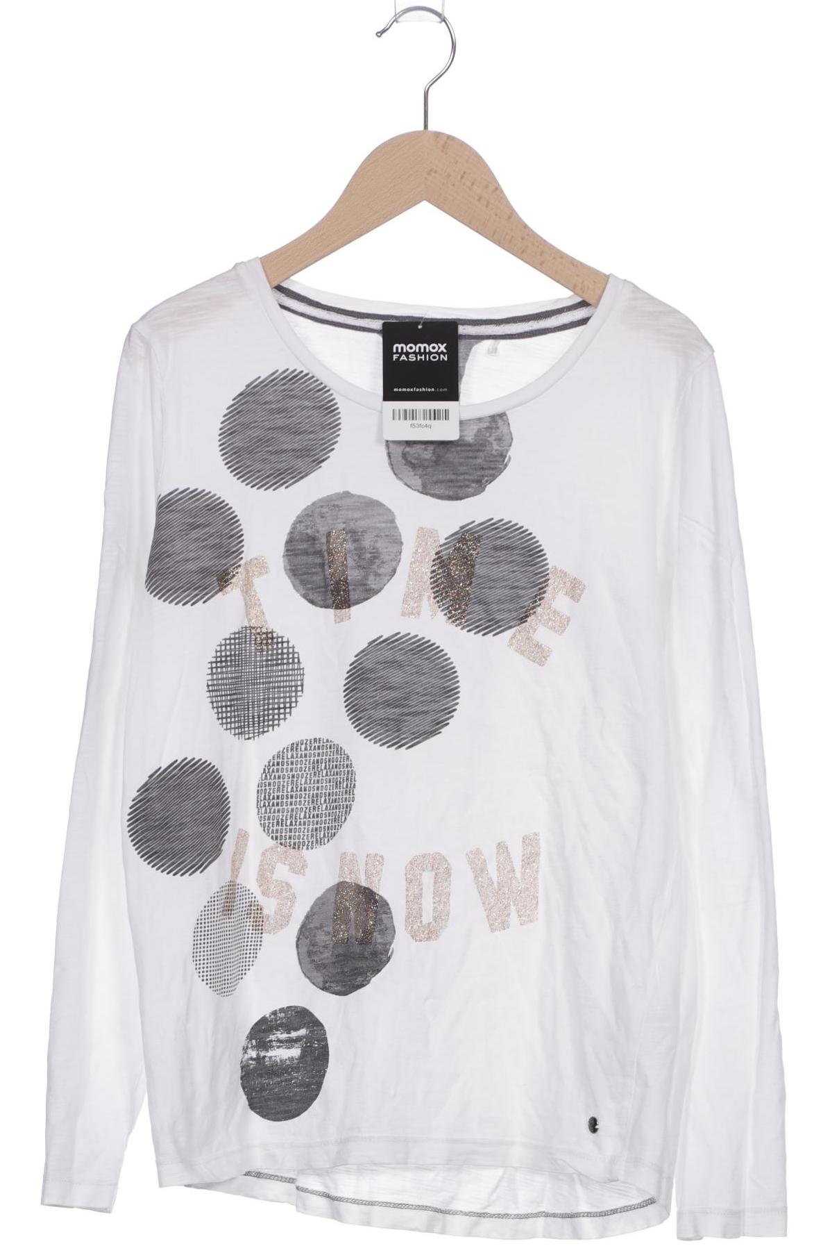 

Cecil Damen Langarmshirt, weiß, Gr. 36