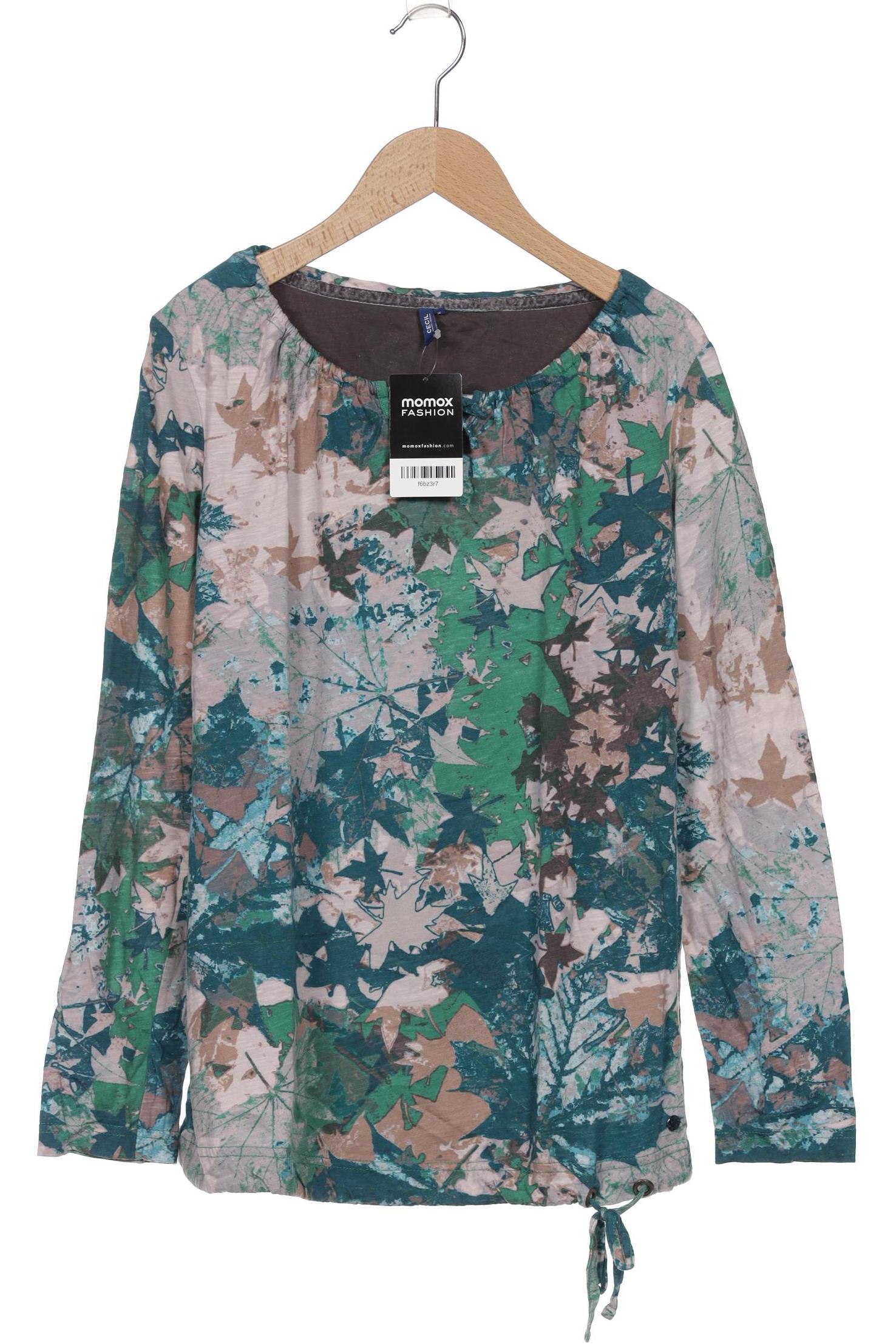 

Cecil Damen Langarmshirt, blau, Gr. 38