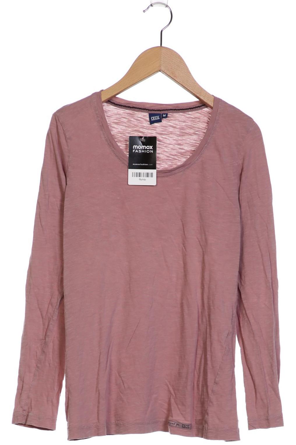 

Cecil Damen Langarmshirt, pink, Gr. 38