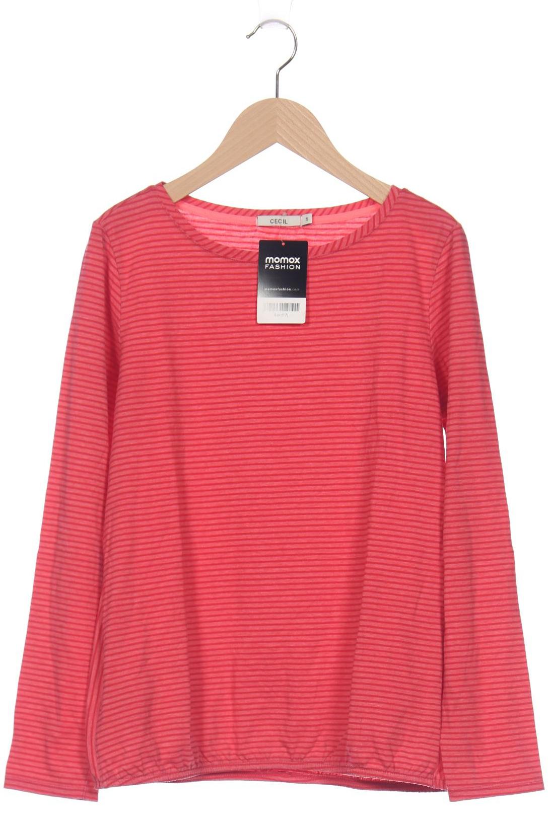 

Cecil Damen Langarmshirt, pink, Gr. 36