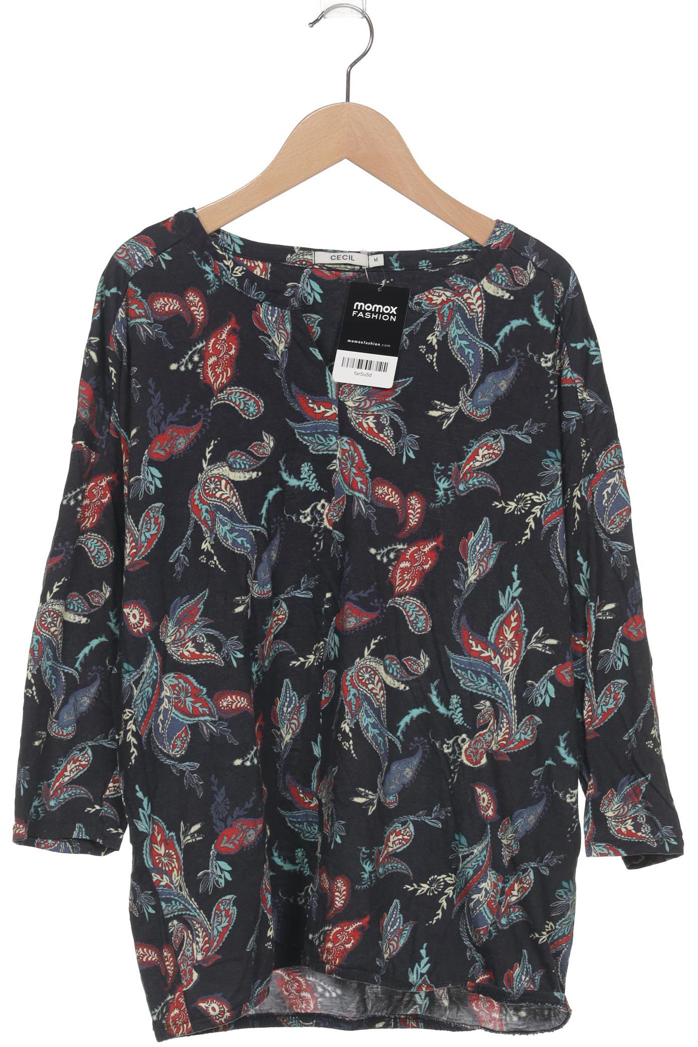 

Cecil Damen Langarmshirt, marineblau, Gr. 38
