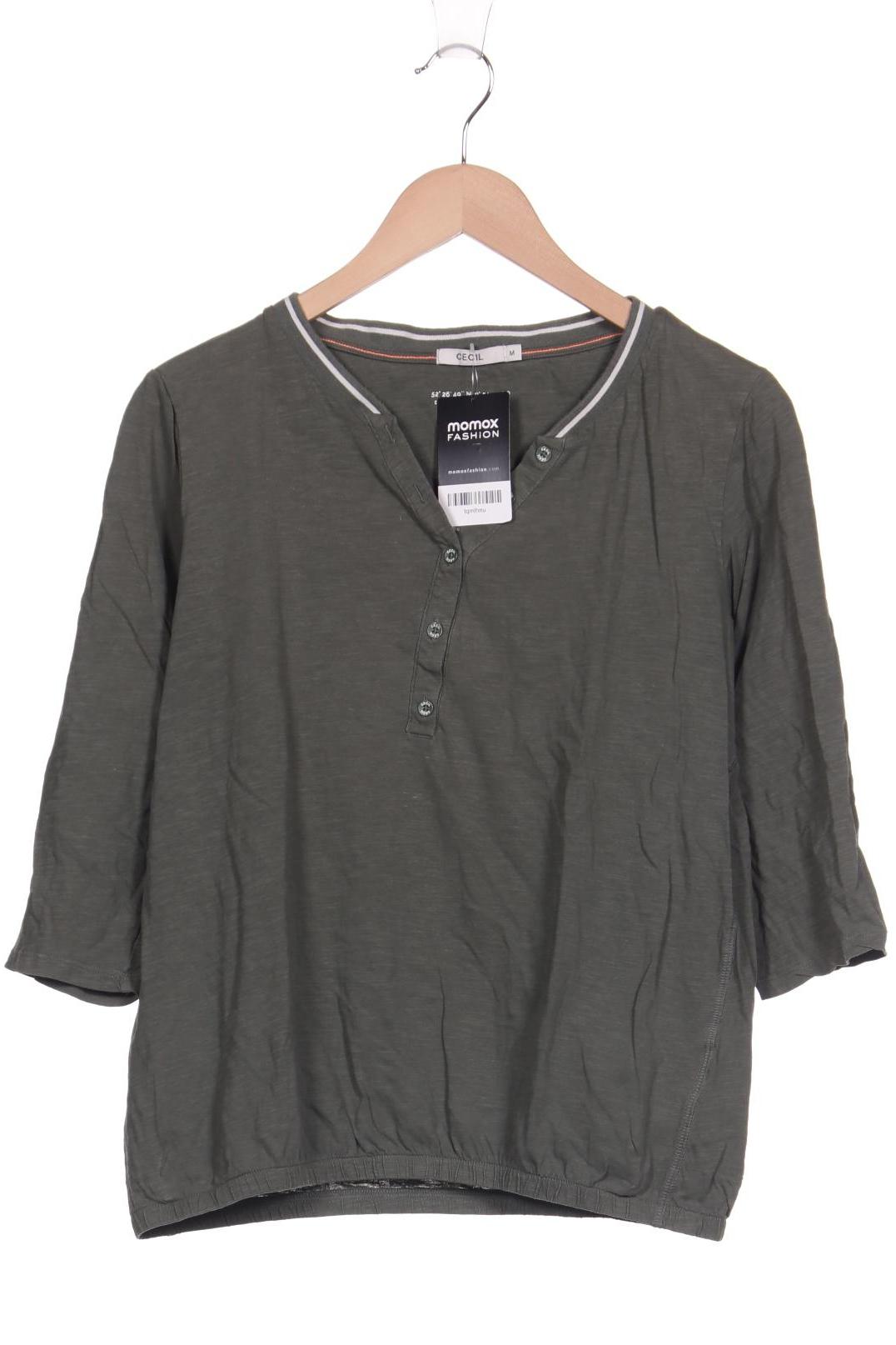 

Cecil Damen Langarmshirt, grün, Gr. 38