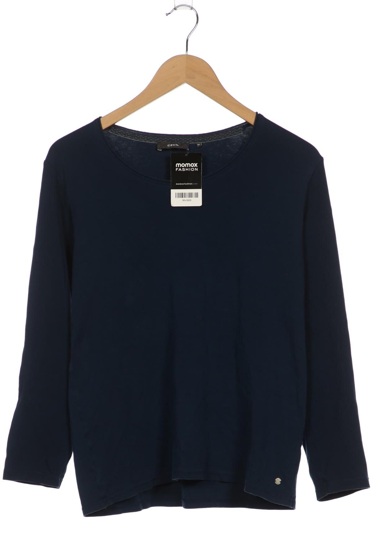 

Cecil Damen Langarmshirt, marineblau, Gr. 44