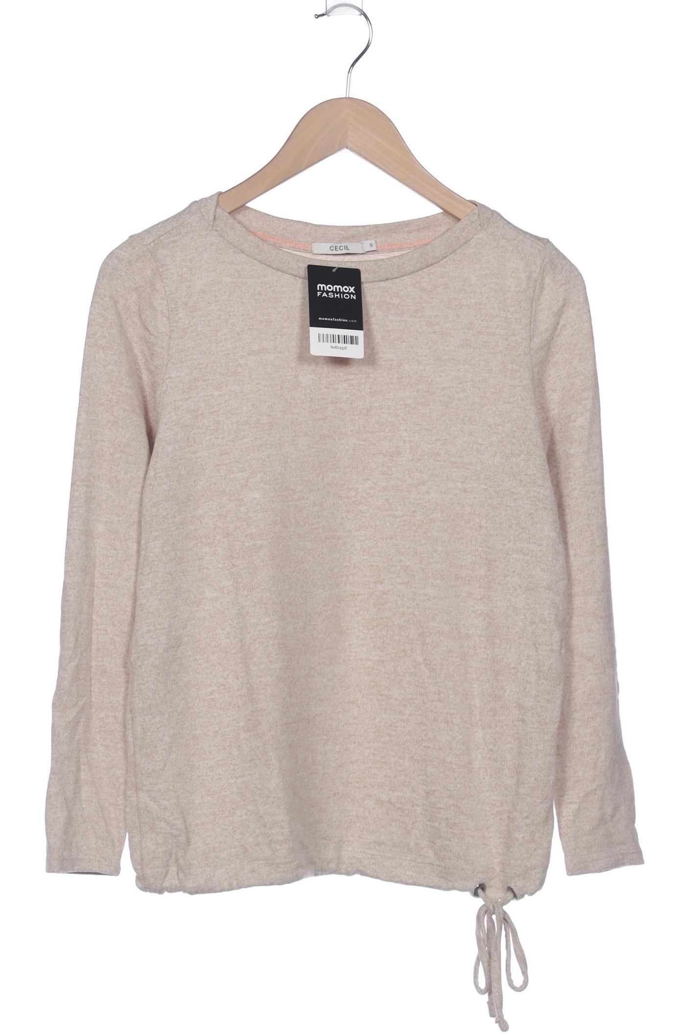 

Cecil Damen Langarmshirt, beige, Gr. 36