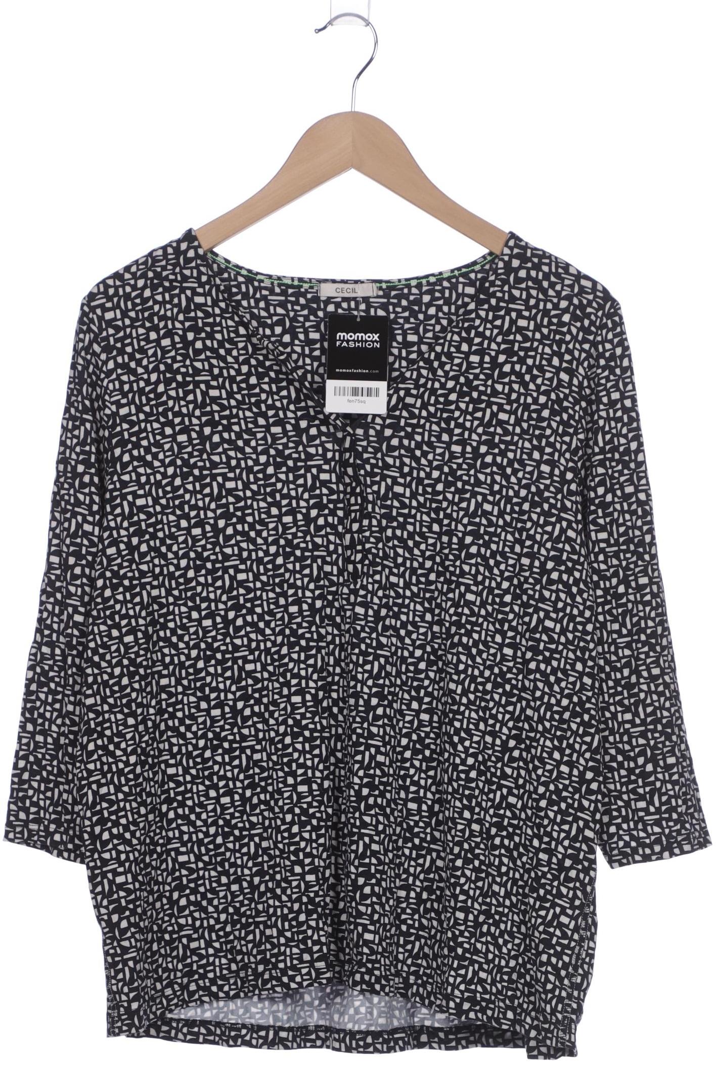 

Cecil Damen Langarmshirt, marineblau, Gr. 42