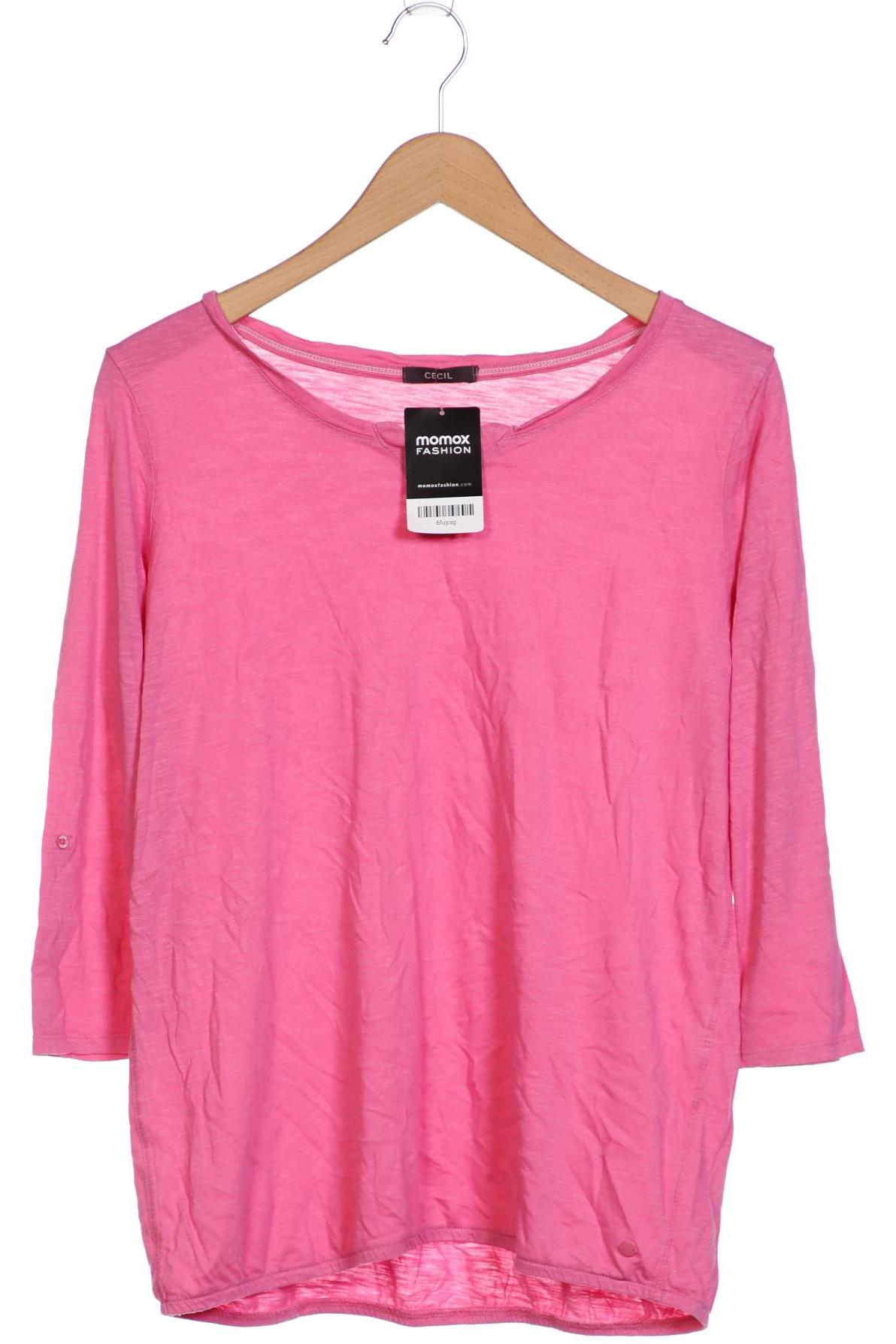 

Cecil Damen Langarmshirt, pink, Gr. 42