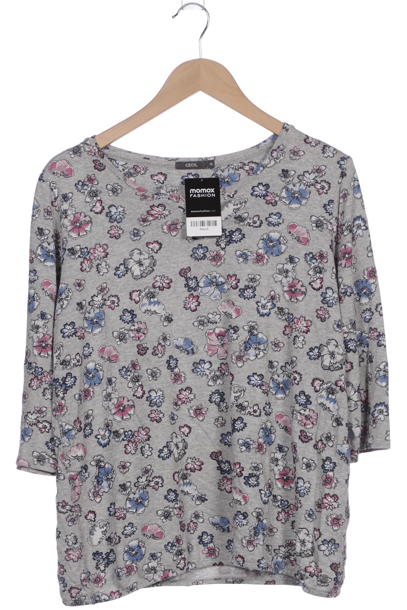 

Cecil Damen Langarmshirt, grau, Gr. 44