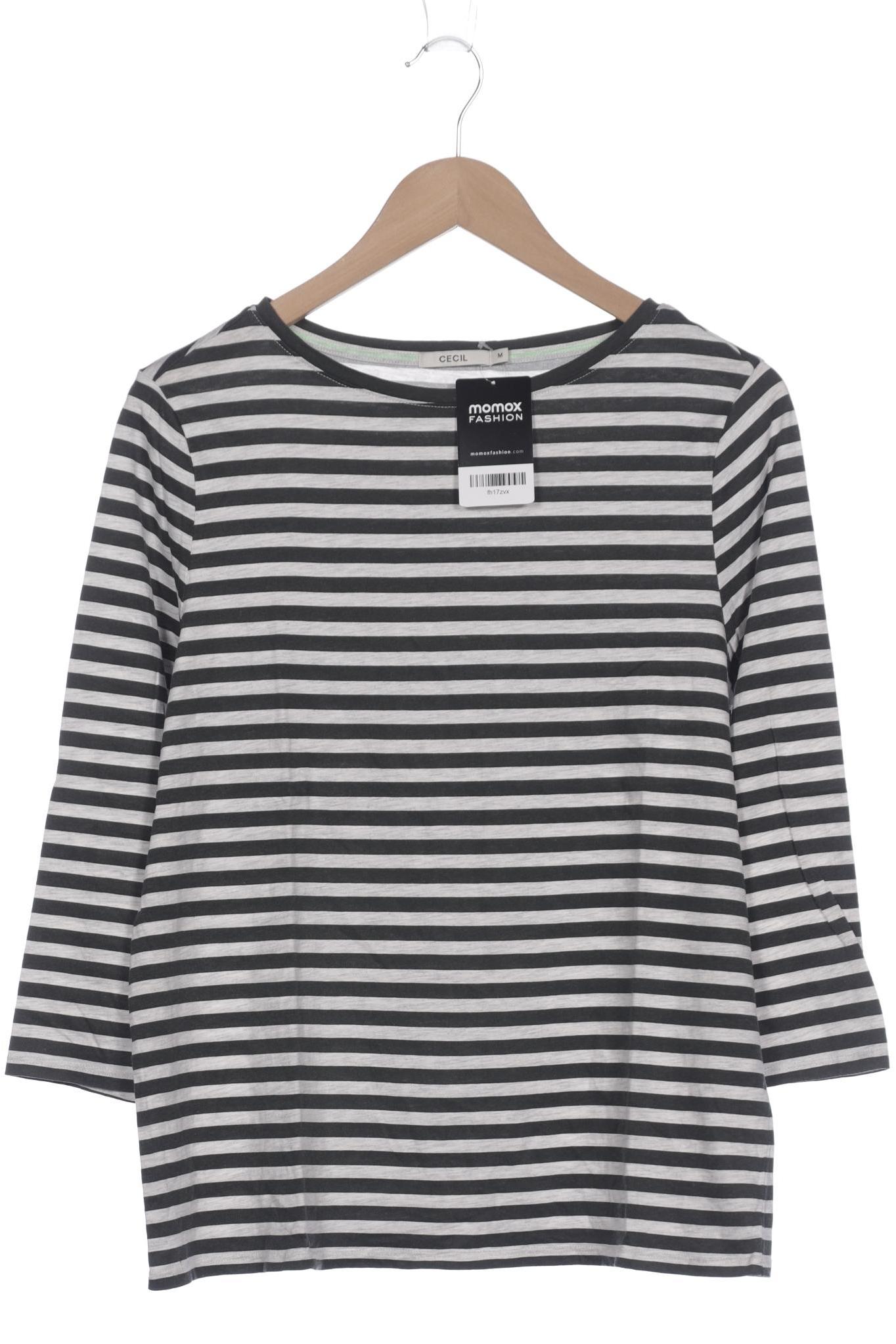 

Cecil Damen Langarmshirt, grau, Gr. 38