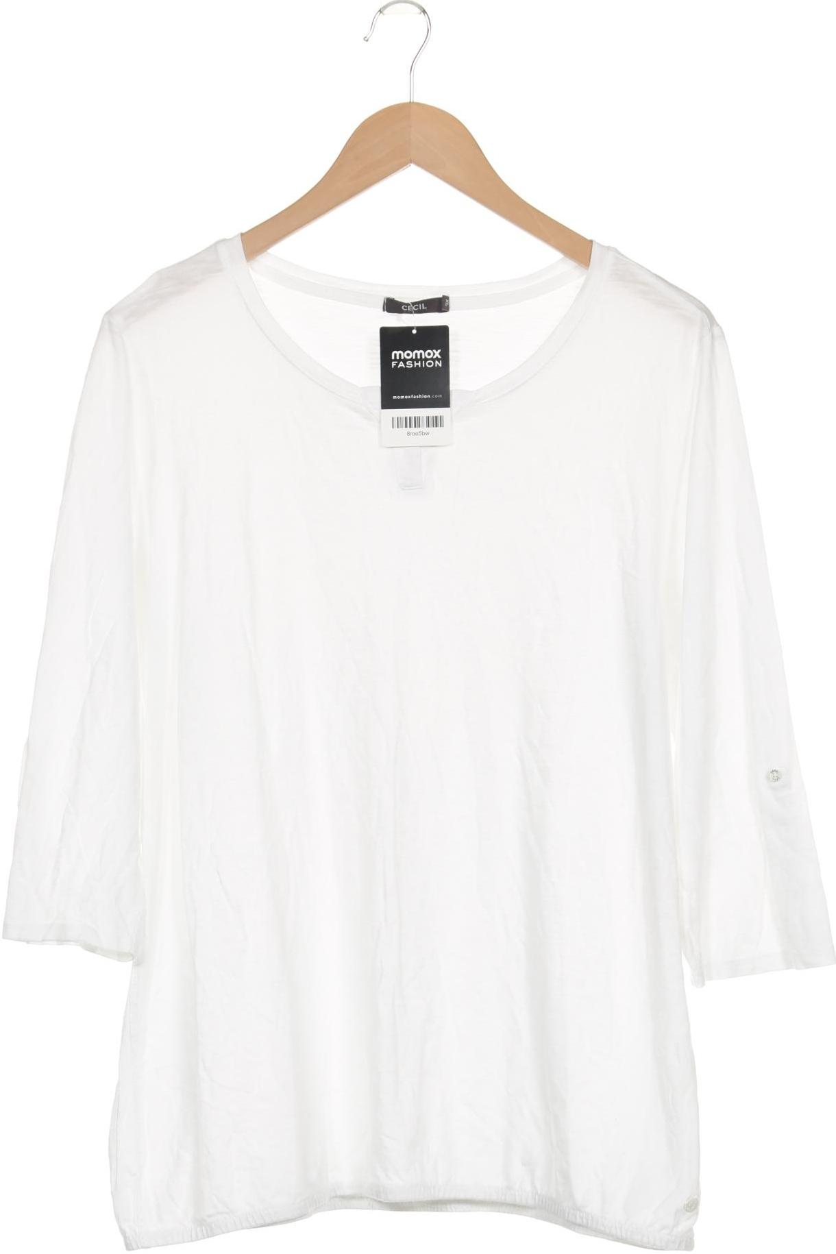 

Cecil Damen Langarmshirt, weiß, Gr. 44