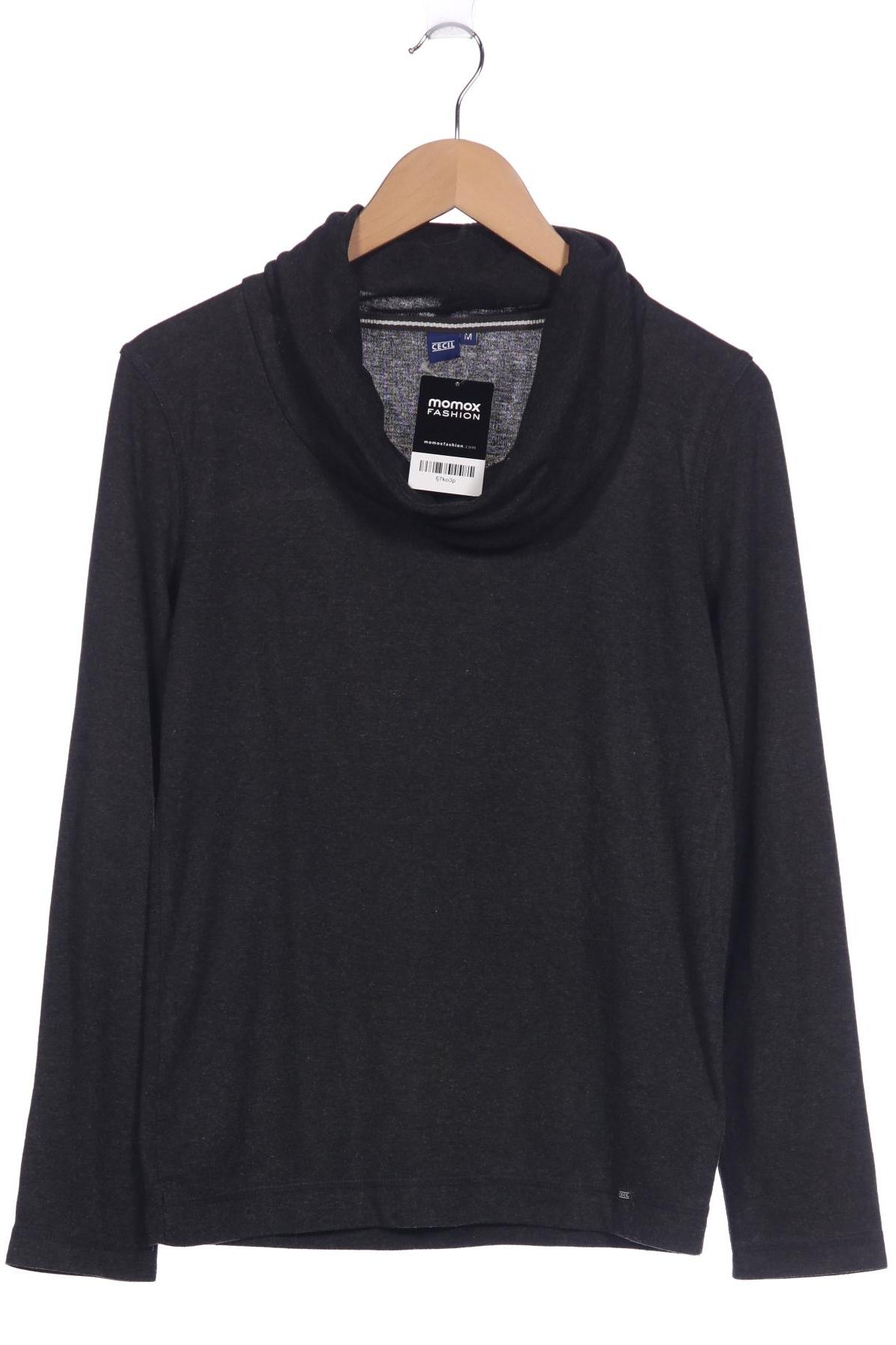 

Cecil Damen Langarmshirt, grau, Gr. 38