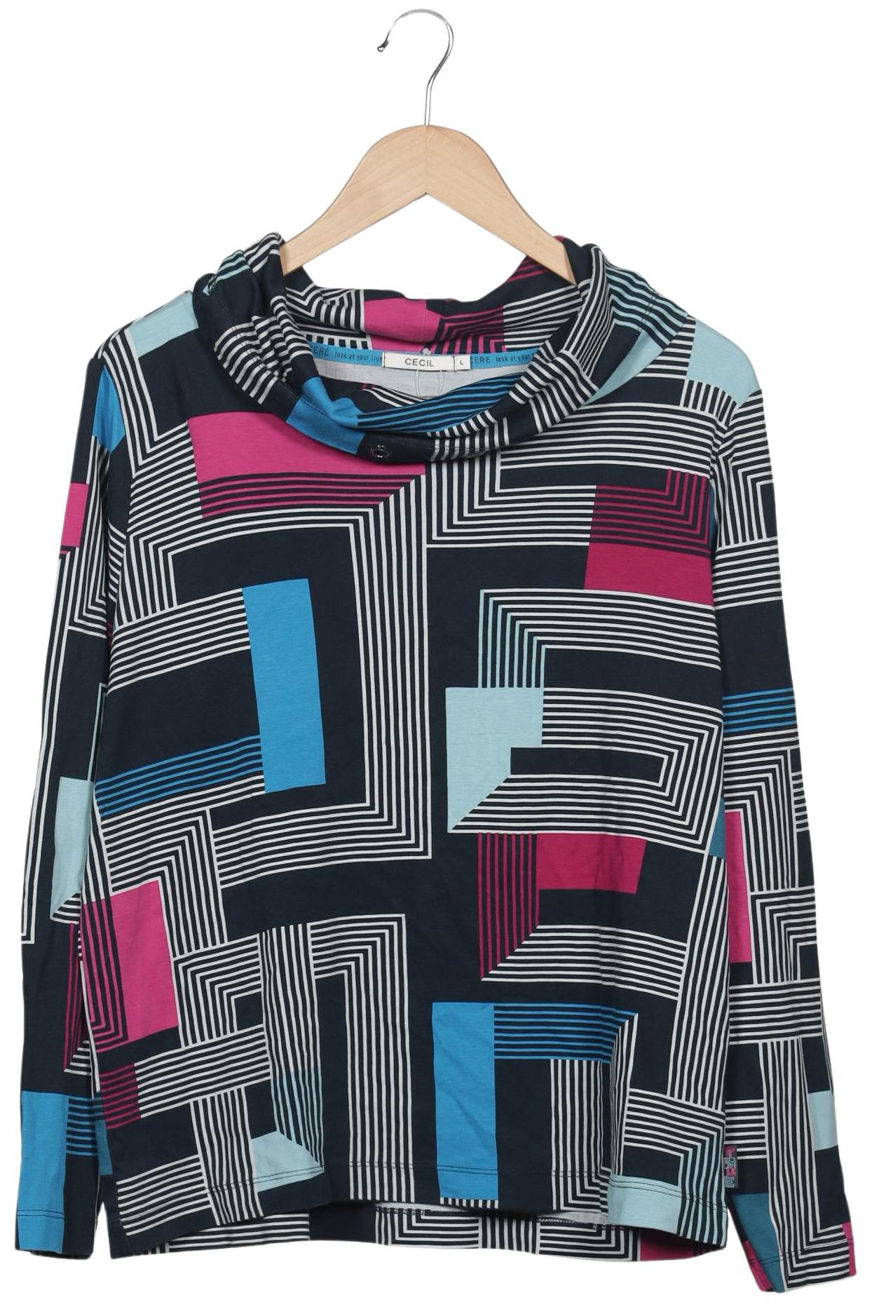 

Cecil Damen Langarmshirt, mehrfarbig, Gr. 42