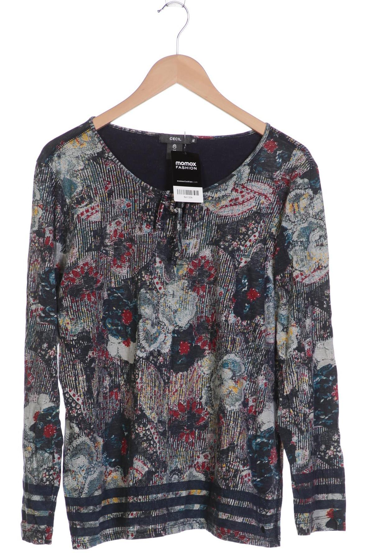 

CECIL Damen Langarmshirt, marineblau